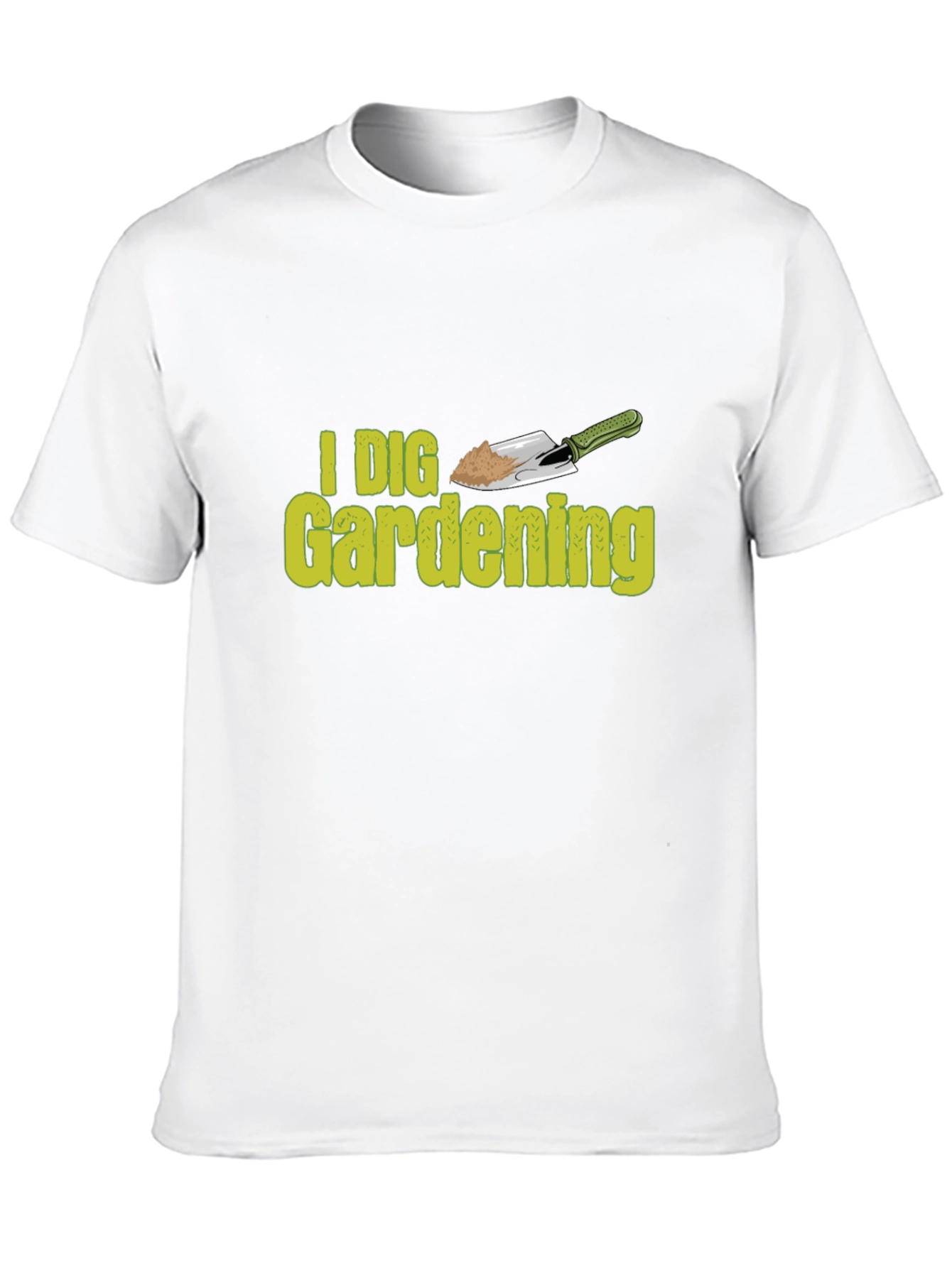 I Dig Gardening Black T-Shirt