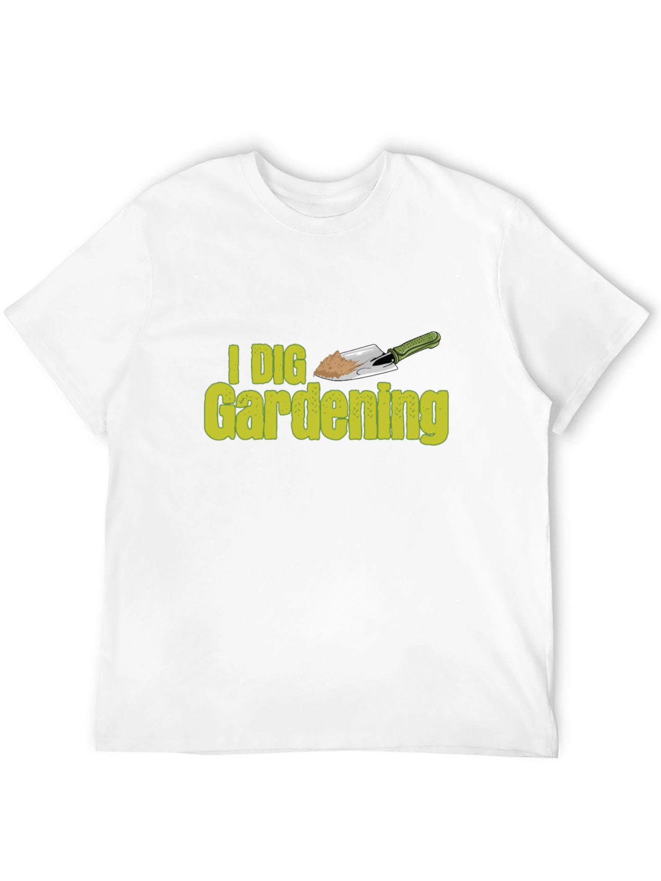 I Dig Gardening Black T-Shirt