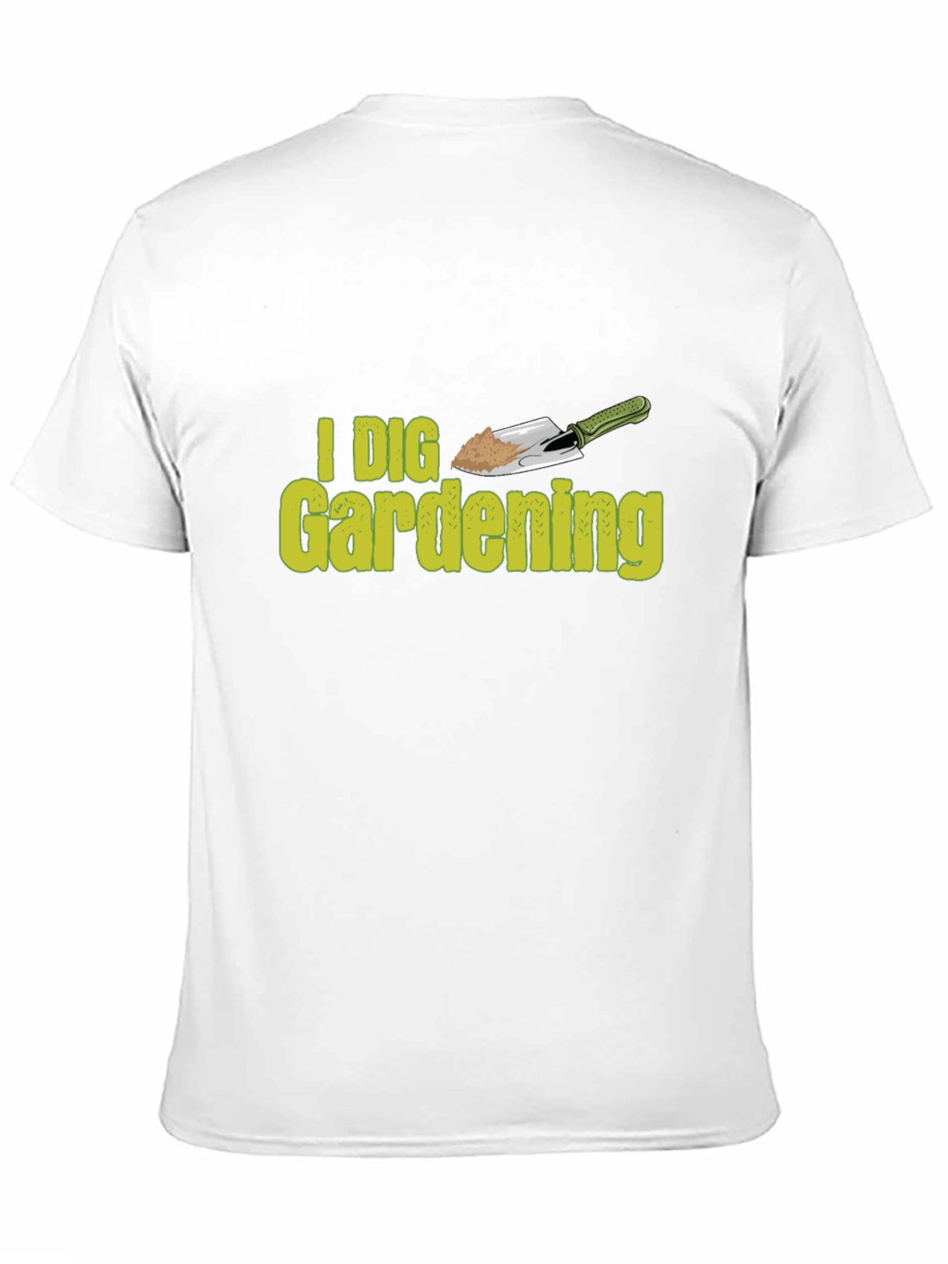 I Dig Gardening Black T-Shirt