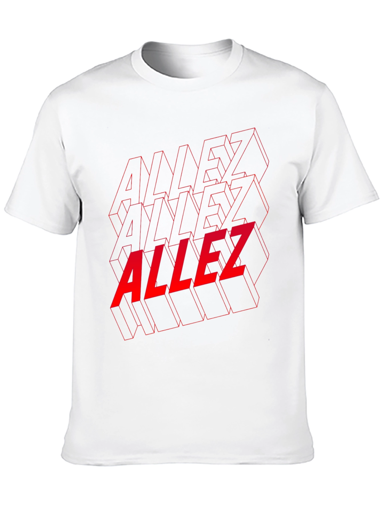 Allez Graphic Tee - Stylish Black Cotton T-Shirt