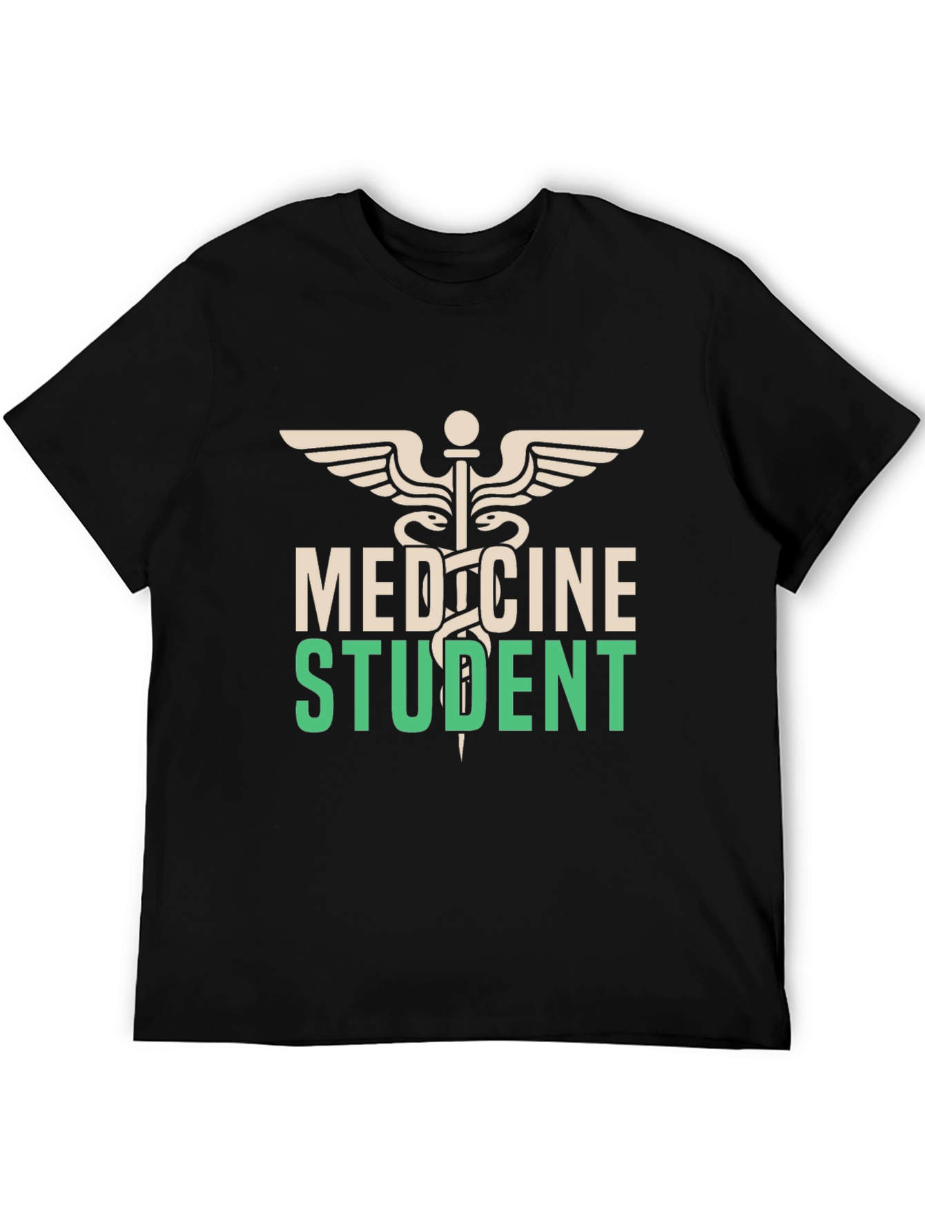 Medicine Student T-Shirt - Medical Caduceus Design