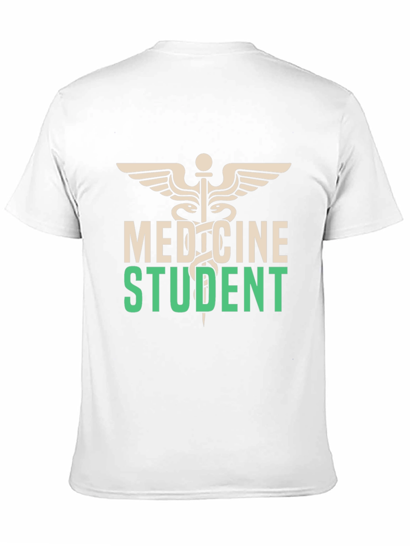 Medicine Student T-Shirt - Medical Caduceus Design
