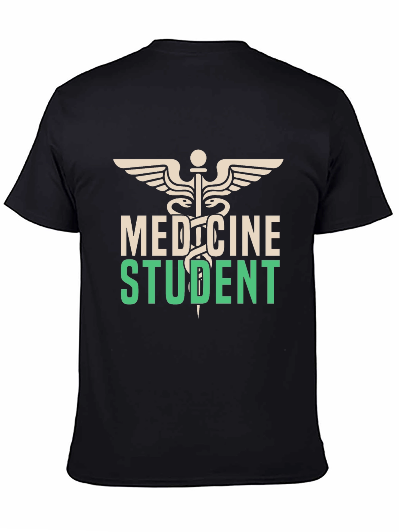 Medicine Student T-Shirt - Medical Caduceus Design