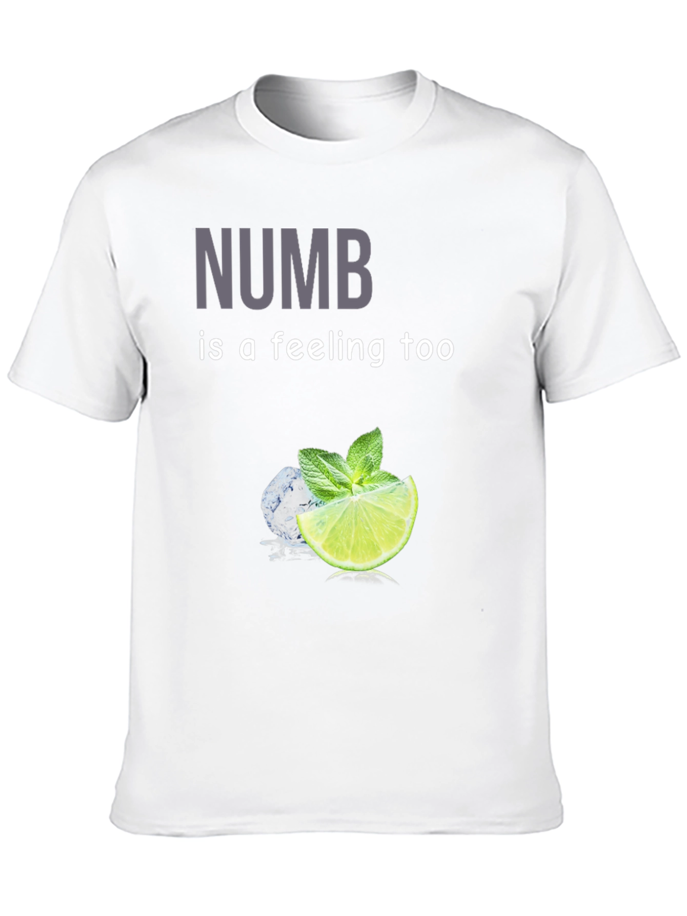 Numb Feeling Graphic Tee - Stylish Comfort