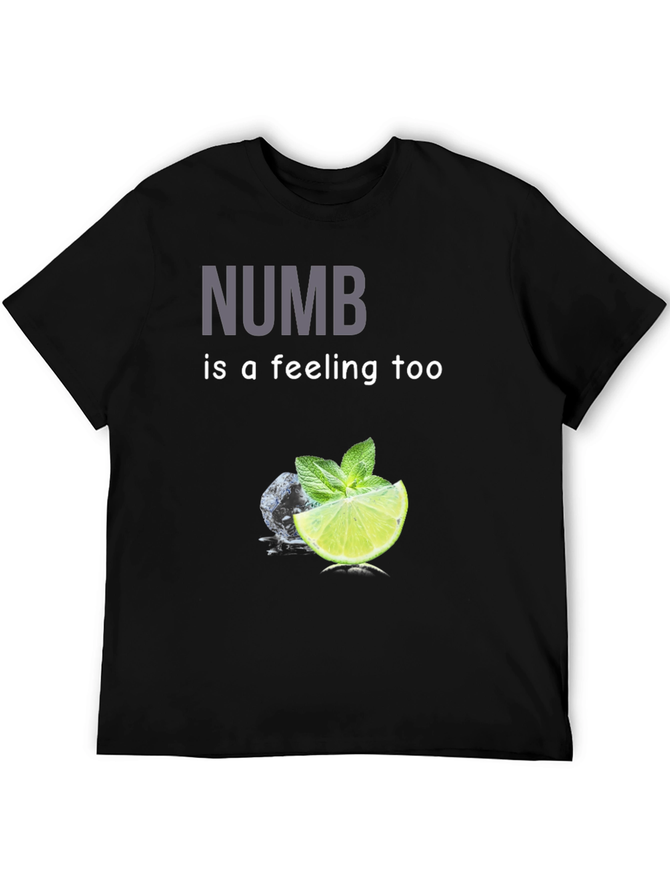 Numb Feeling Graphic Tee - Stylish Comfort
