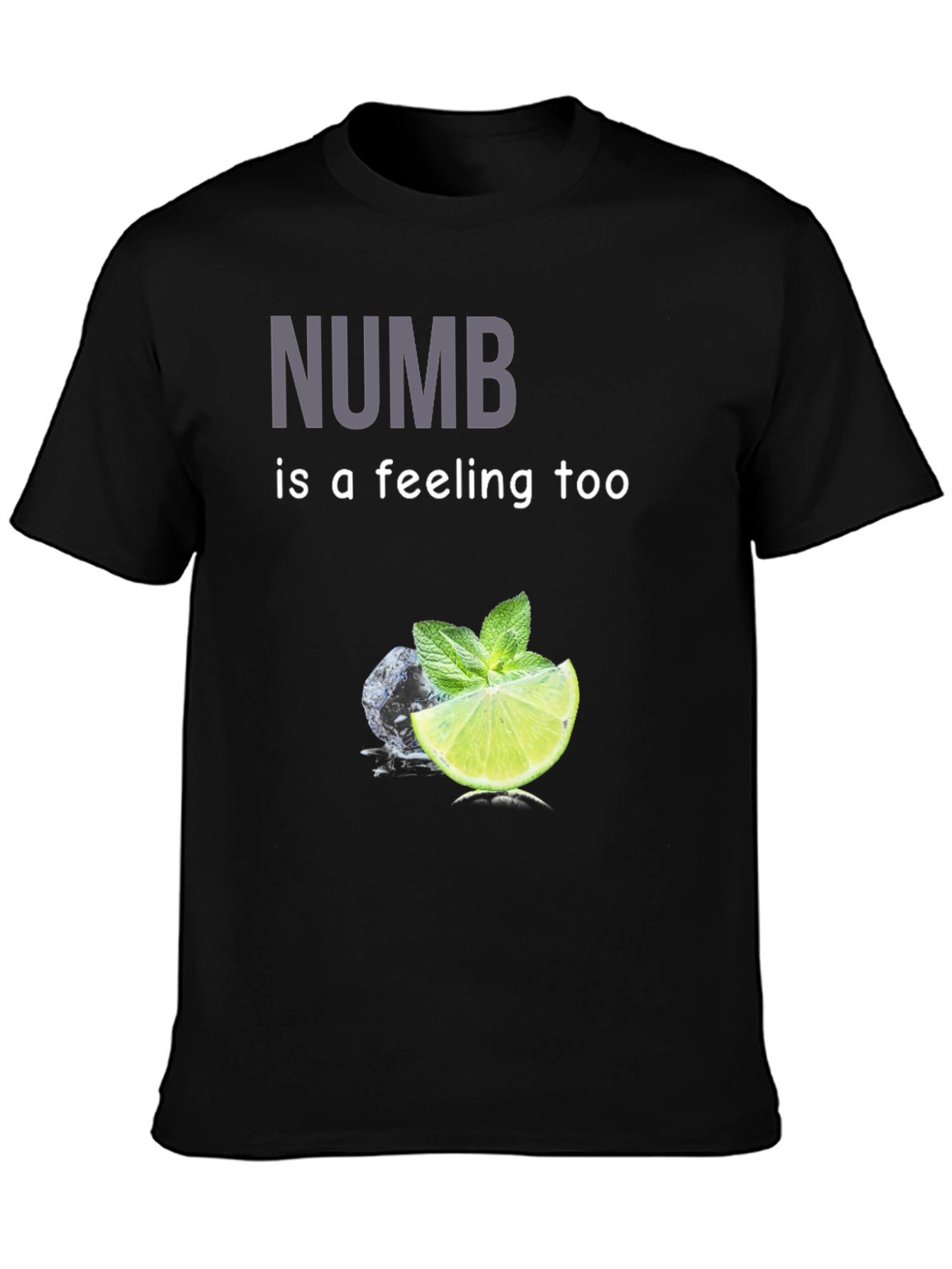 Numb Feeling Graphic Tee - Stylish Comfort