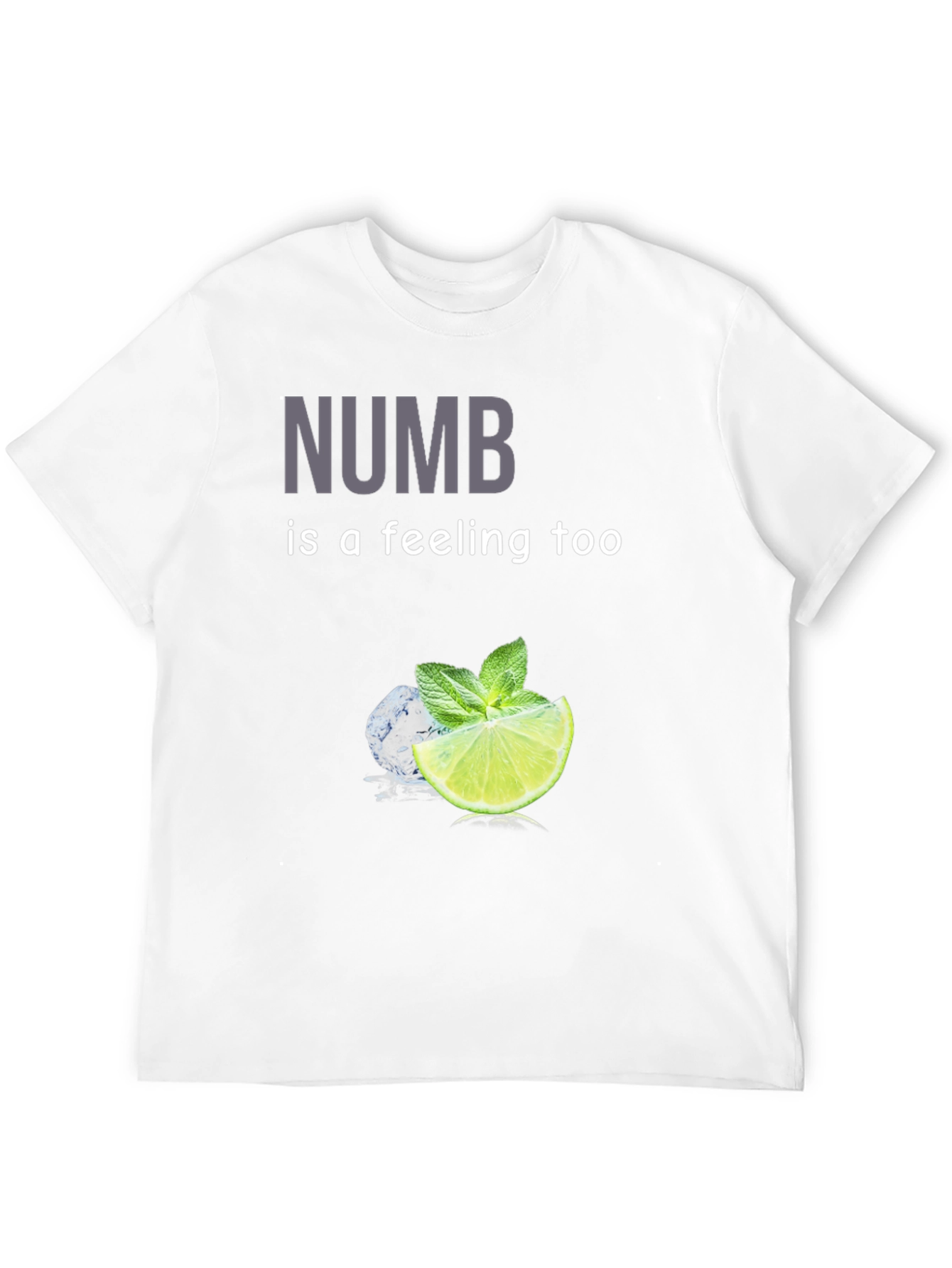Numb Feeling Graphic Tee - Stylish Comfort