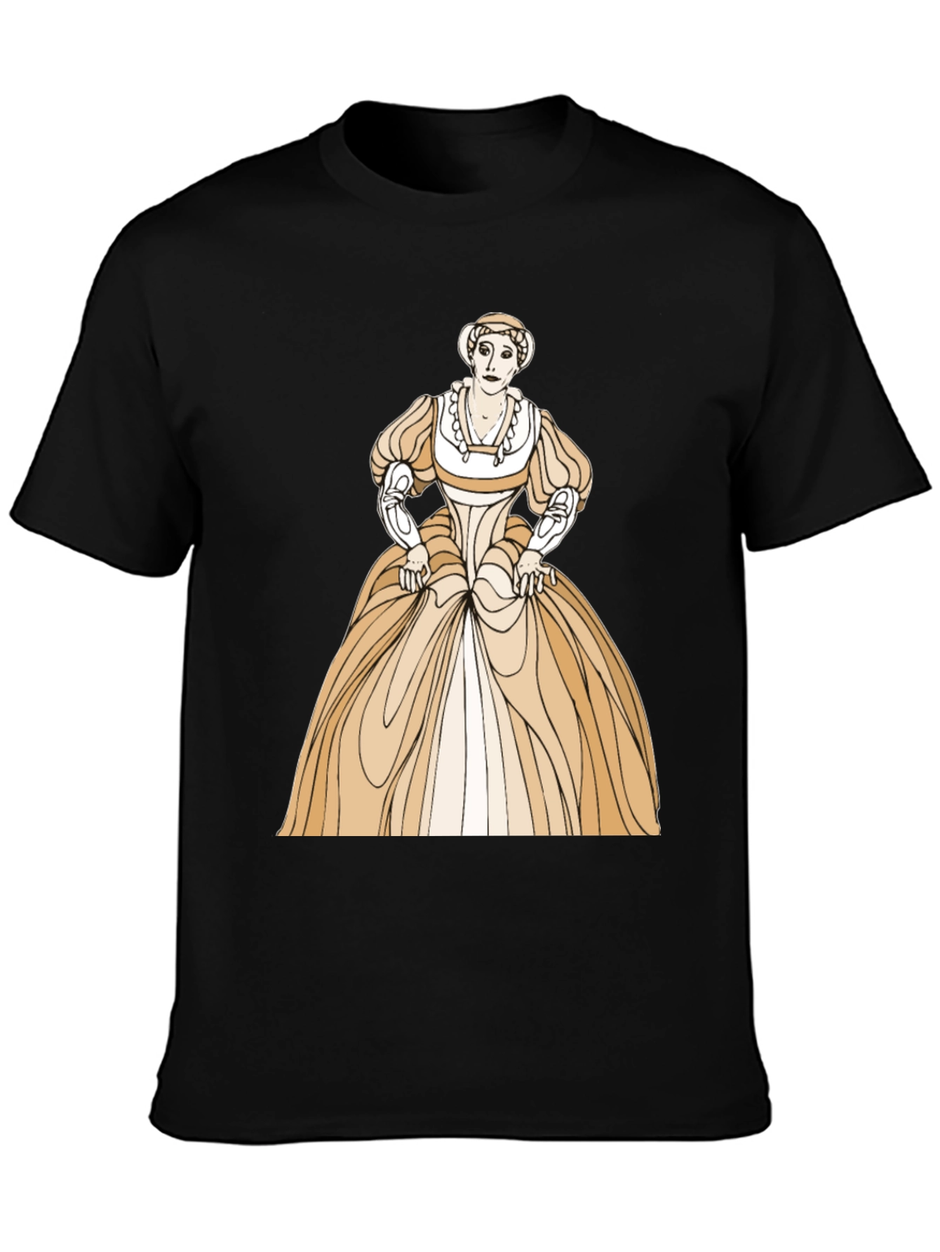 Renaissance Woman Graphic Tee - Unique Art Shirt