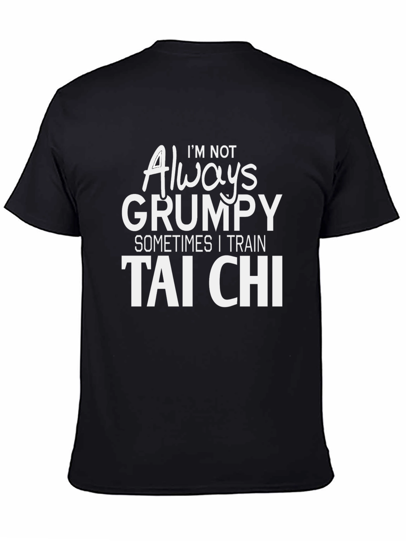 Grumpy Tai Chi T-Shirt - Funny Martial Arts Tee