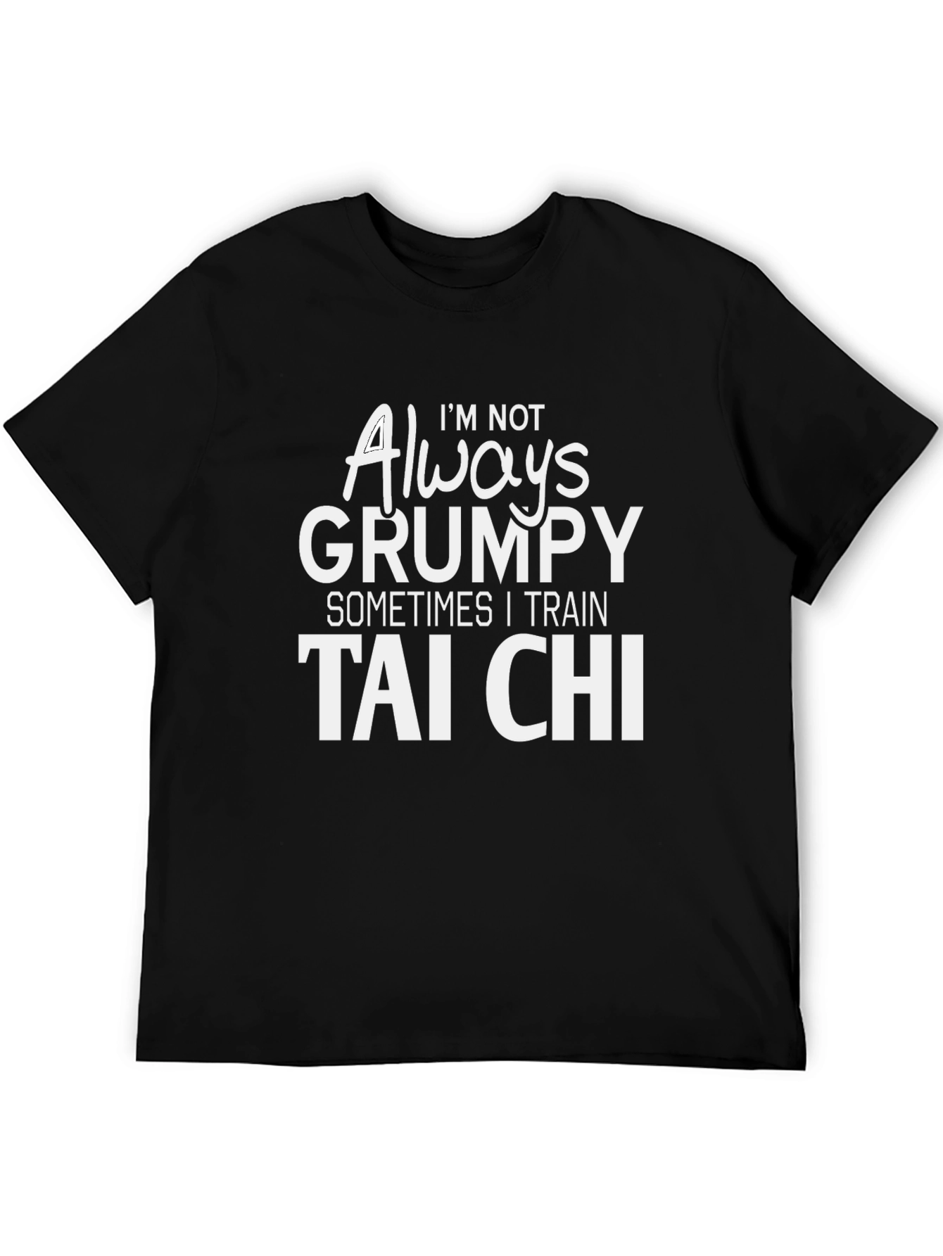 Grumpy Tai Chi T-Shirt - Funny Martial Arts Tee