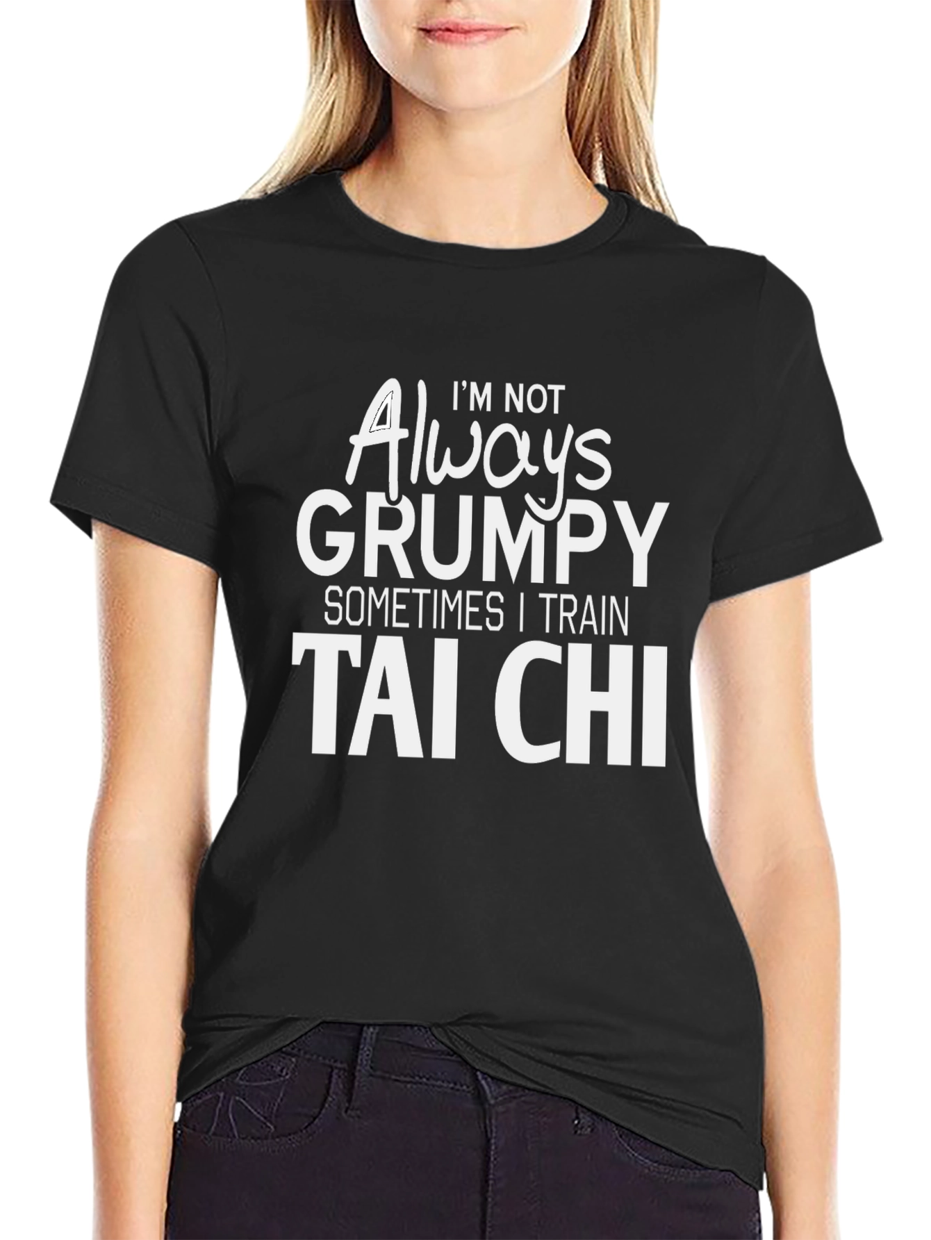 Grumpy Tai Chi T-Shirt - Funny Martial Arts Tee