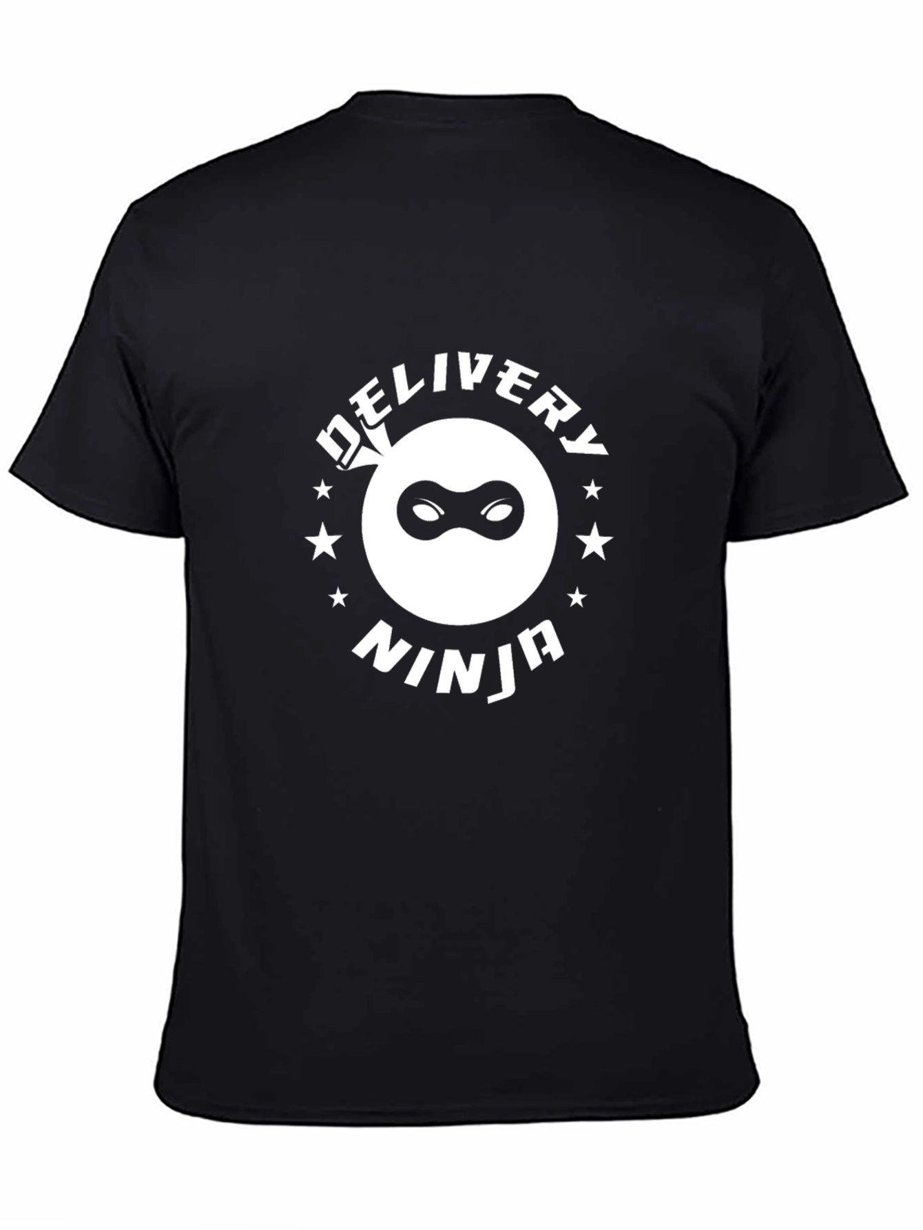 Delivery Ninja Graphic T-Shirt - Black