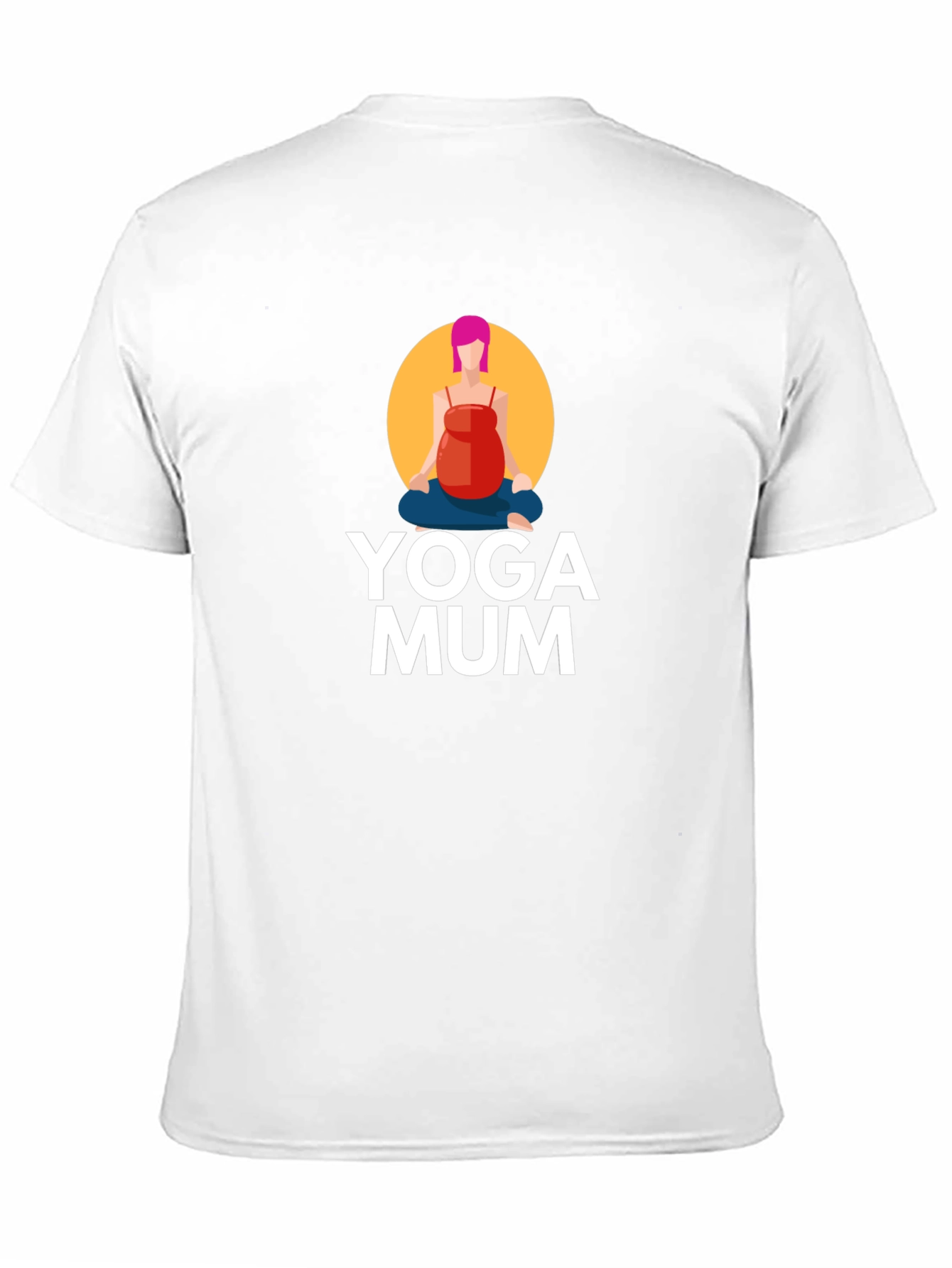 Yoga Mum Graphic Tee - Comfort & Style