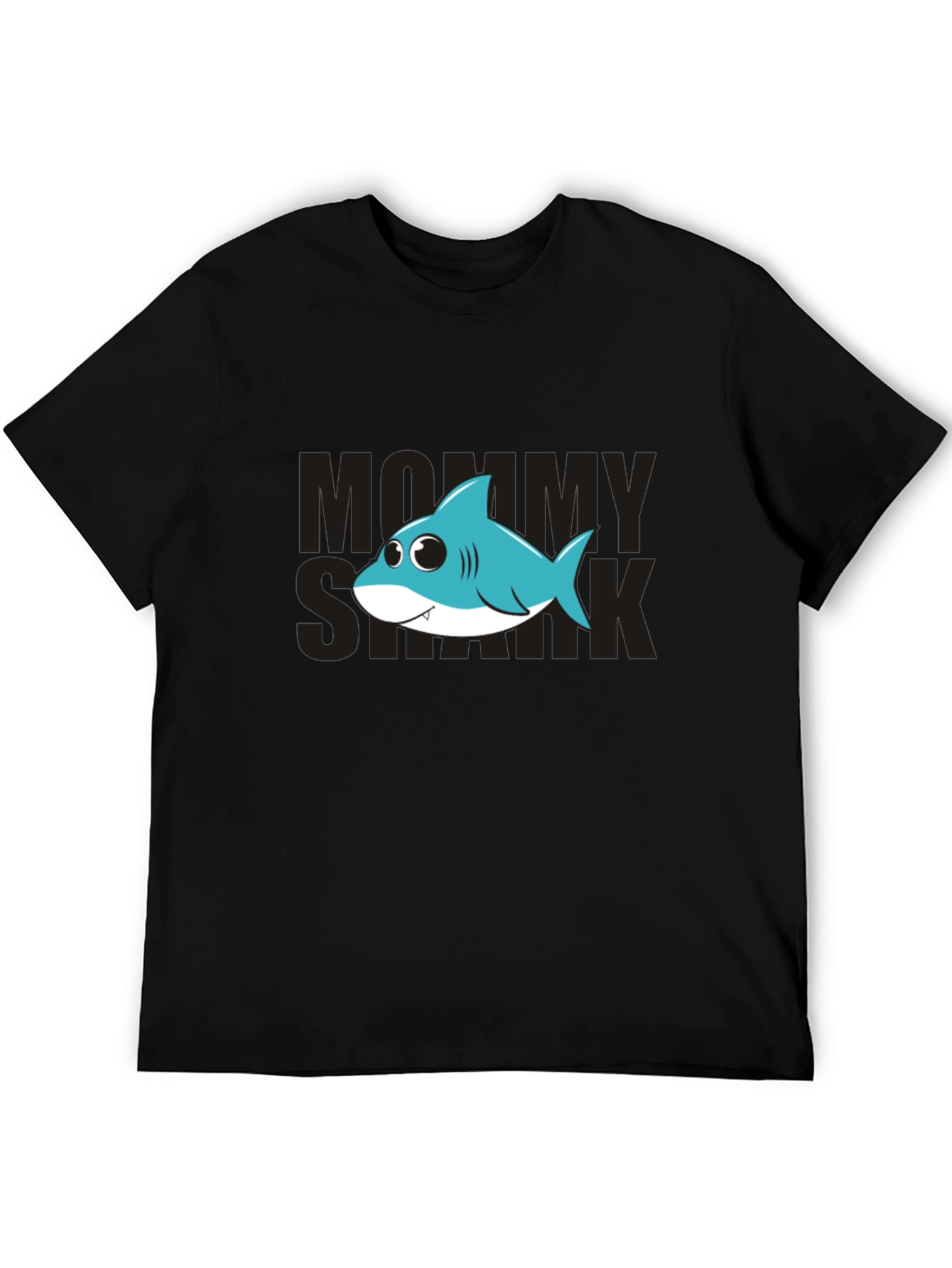 Mommy Shark T-Shirt - Cute Cartoon Shark Design