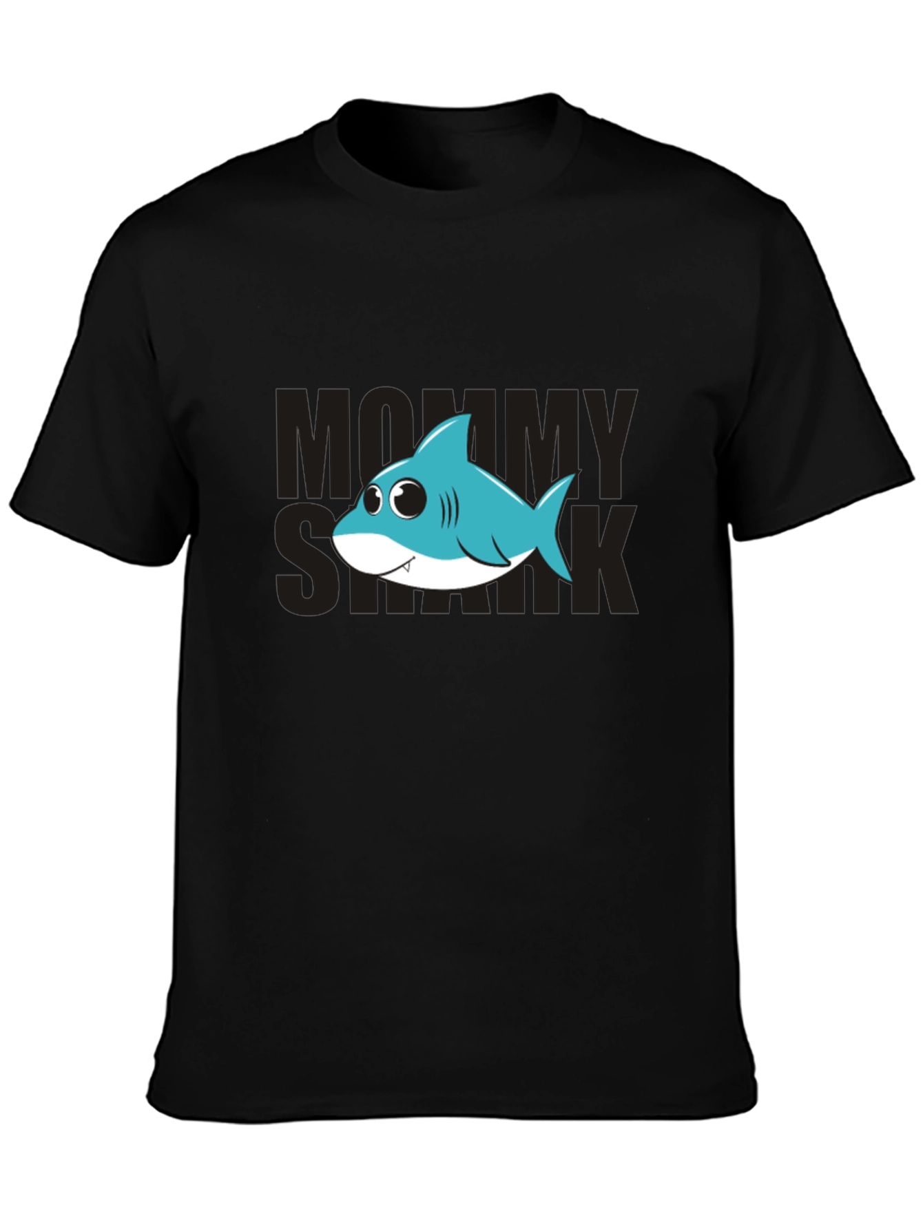 Mommy Shark T-Shirt - Cute Cartoon Shark Design