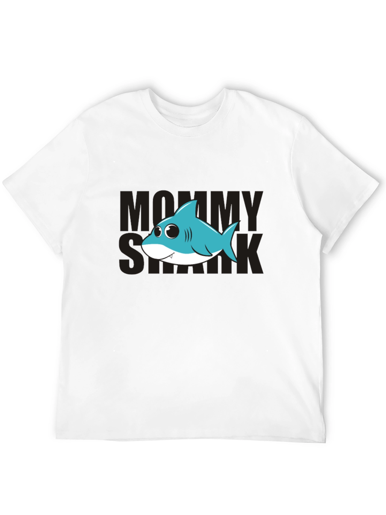 Mommy Shark T-Shirt - Cute Cartoon Shark Design