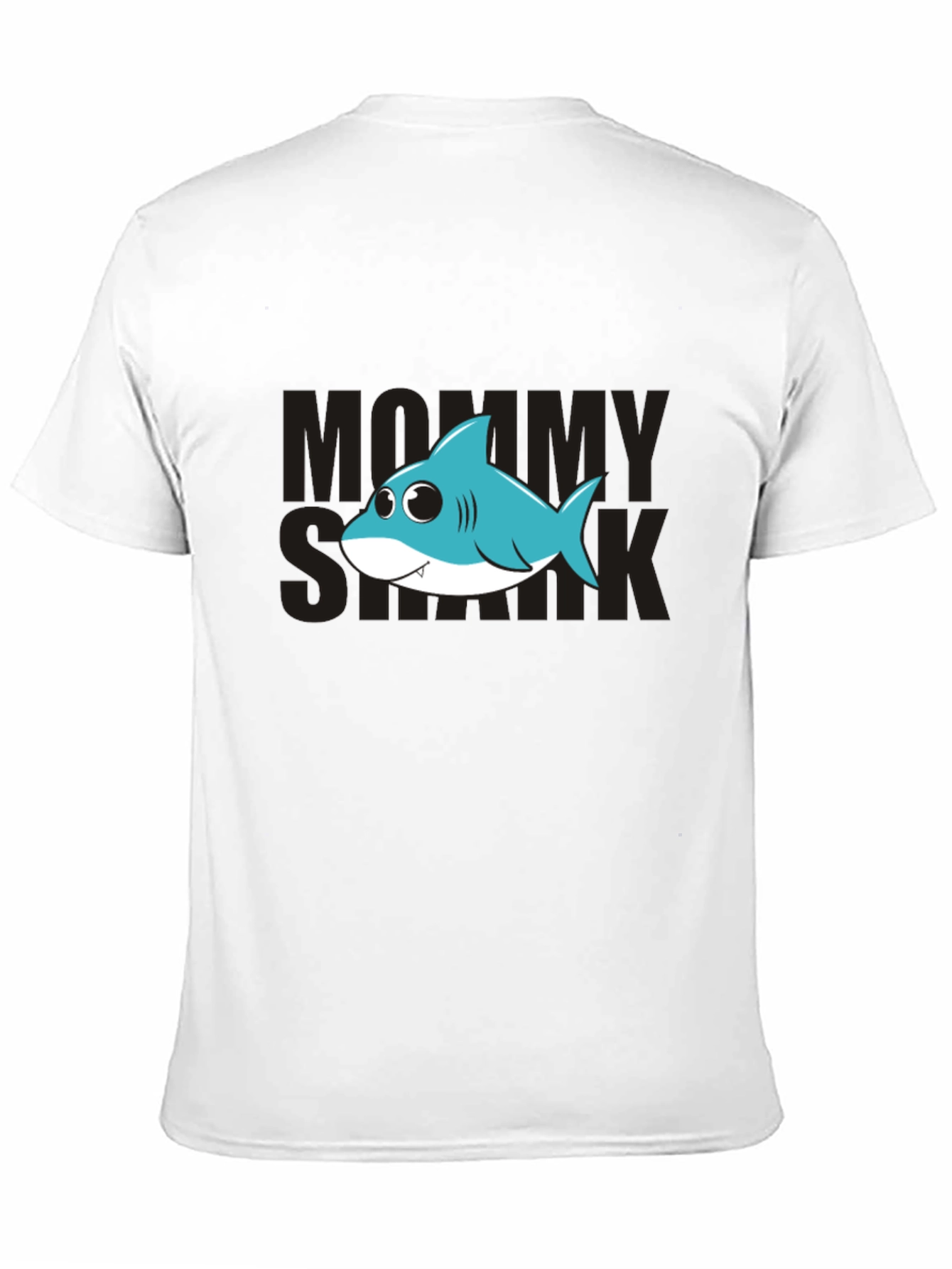Mommy Shark T-Shirt - Cute Cartoon Shark Design