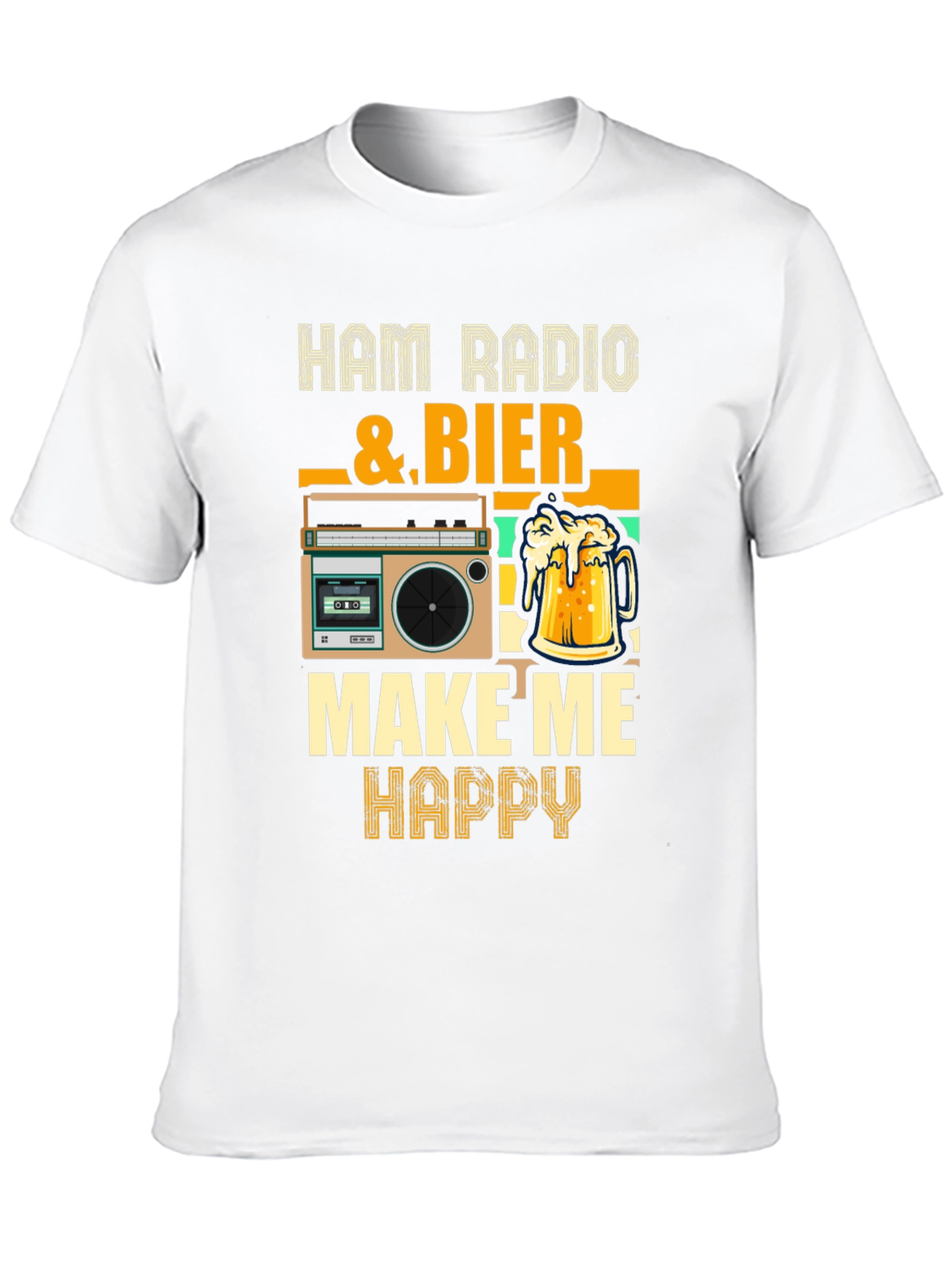 Ham Radio & Beer Graphic Tee