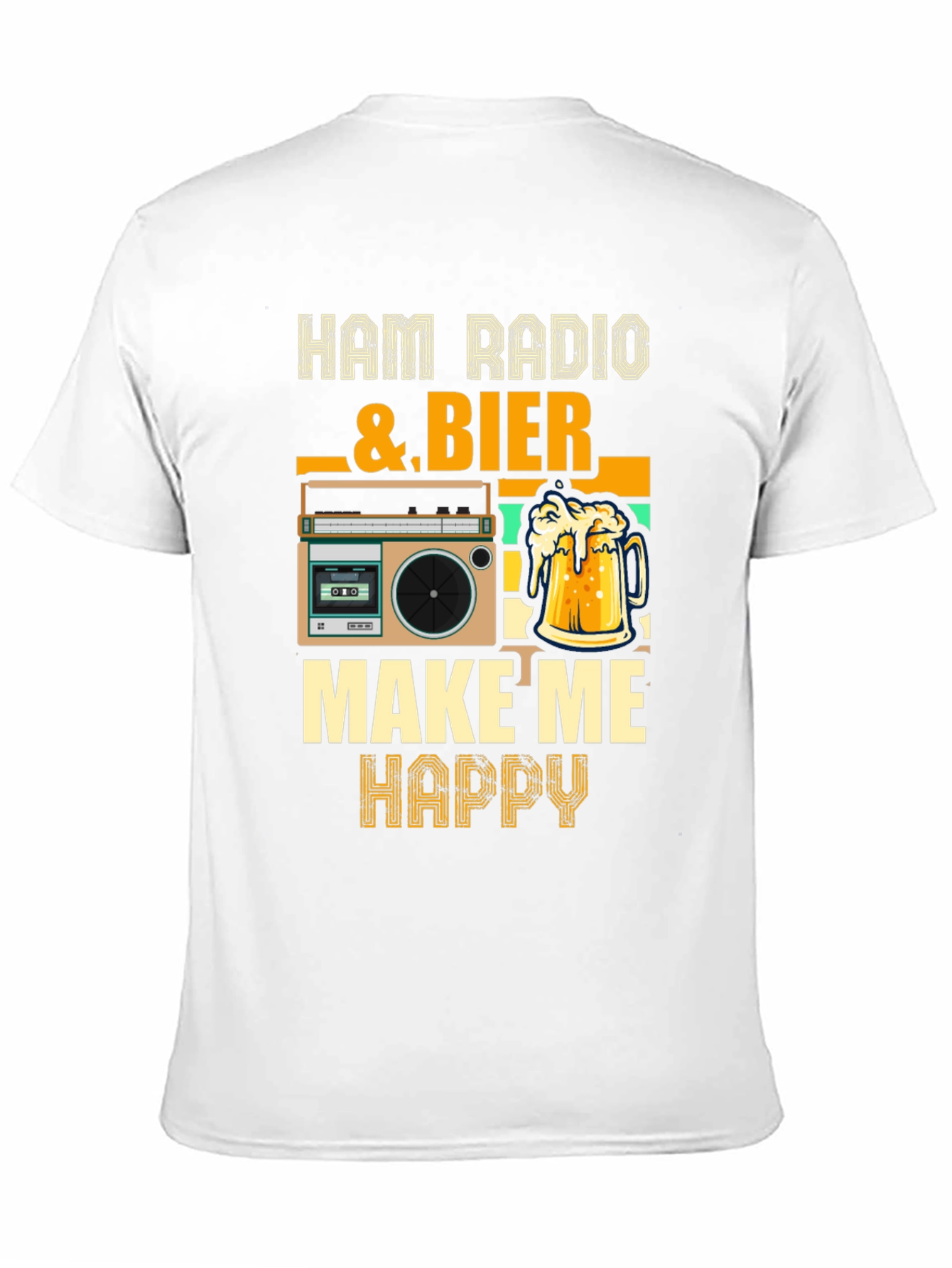 Ham Radio & Beer Graphic Tee