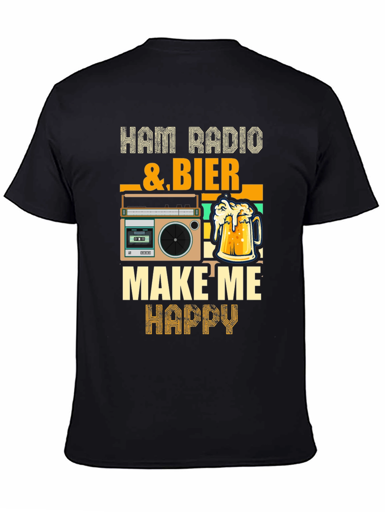 Ham Radio & Beer Graphic Tee