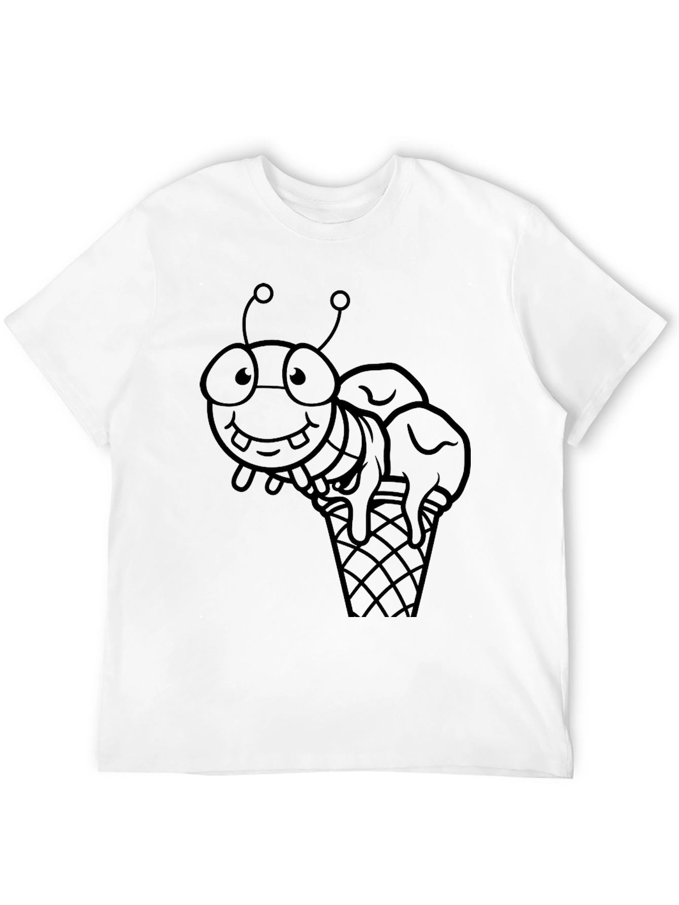 Insect Ice Cream T-Shirt - Fun Graphic Tee