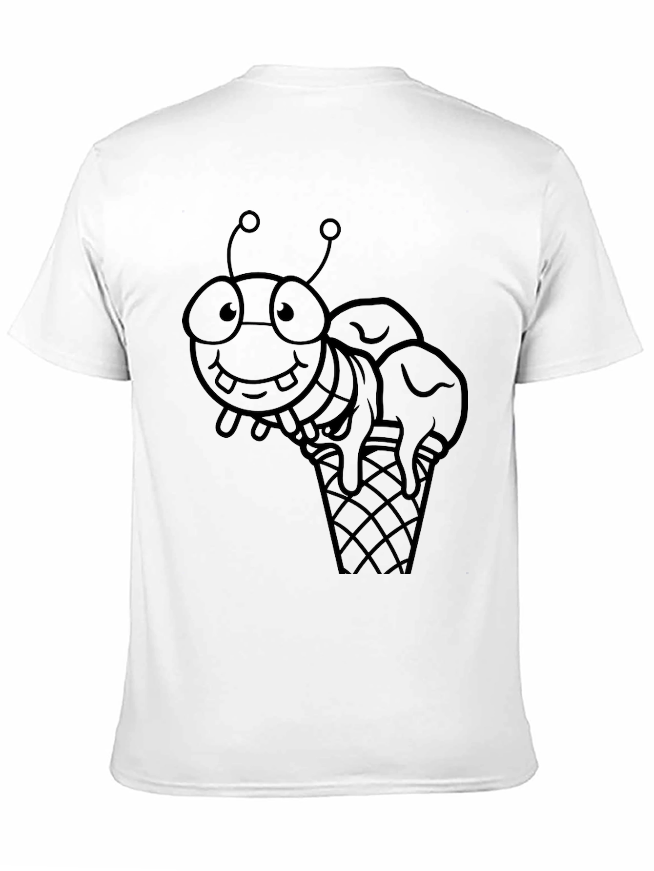 Insect Ice Cream T-Shirt - Fun Graphic Tee
