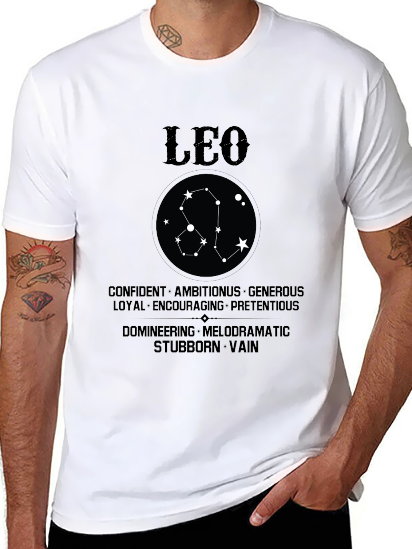 Leo Zodiac Sign T-Shirt
