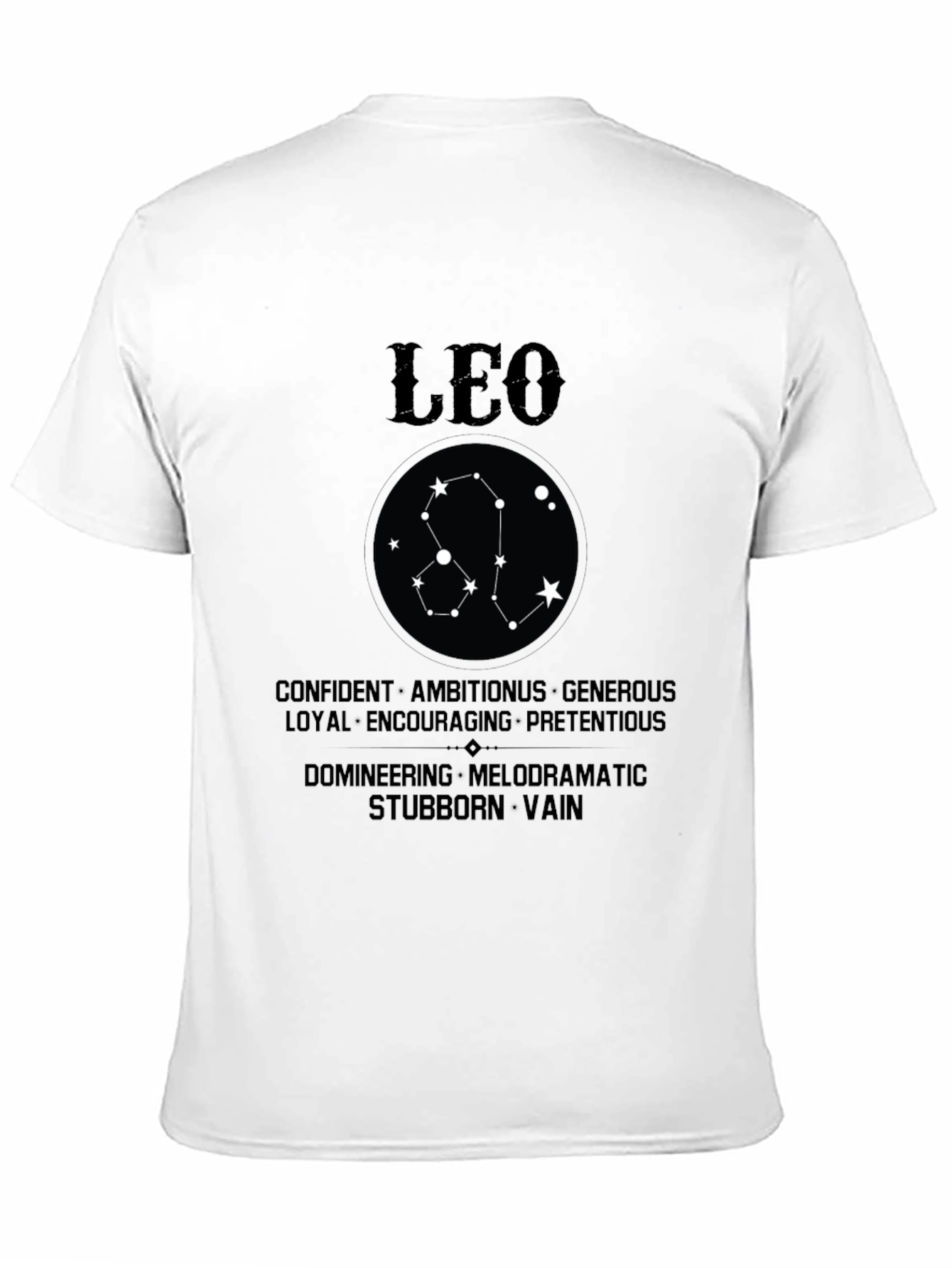 Leo Zodiac Sign T-Shirt