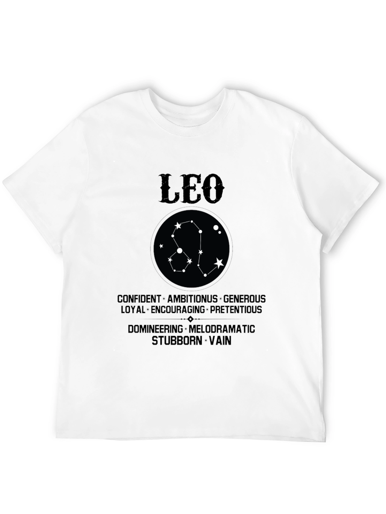 Leo Zodiac Sign T-Shirt