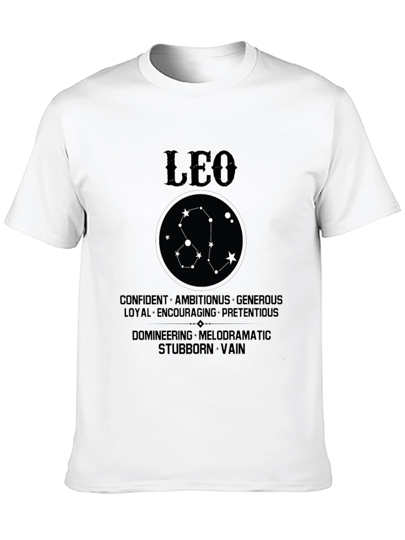 Leo Zodiac Sign T-Shirt