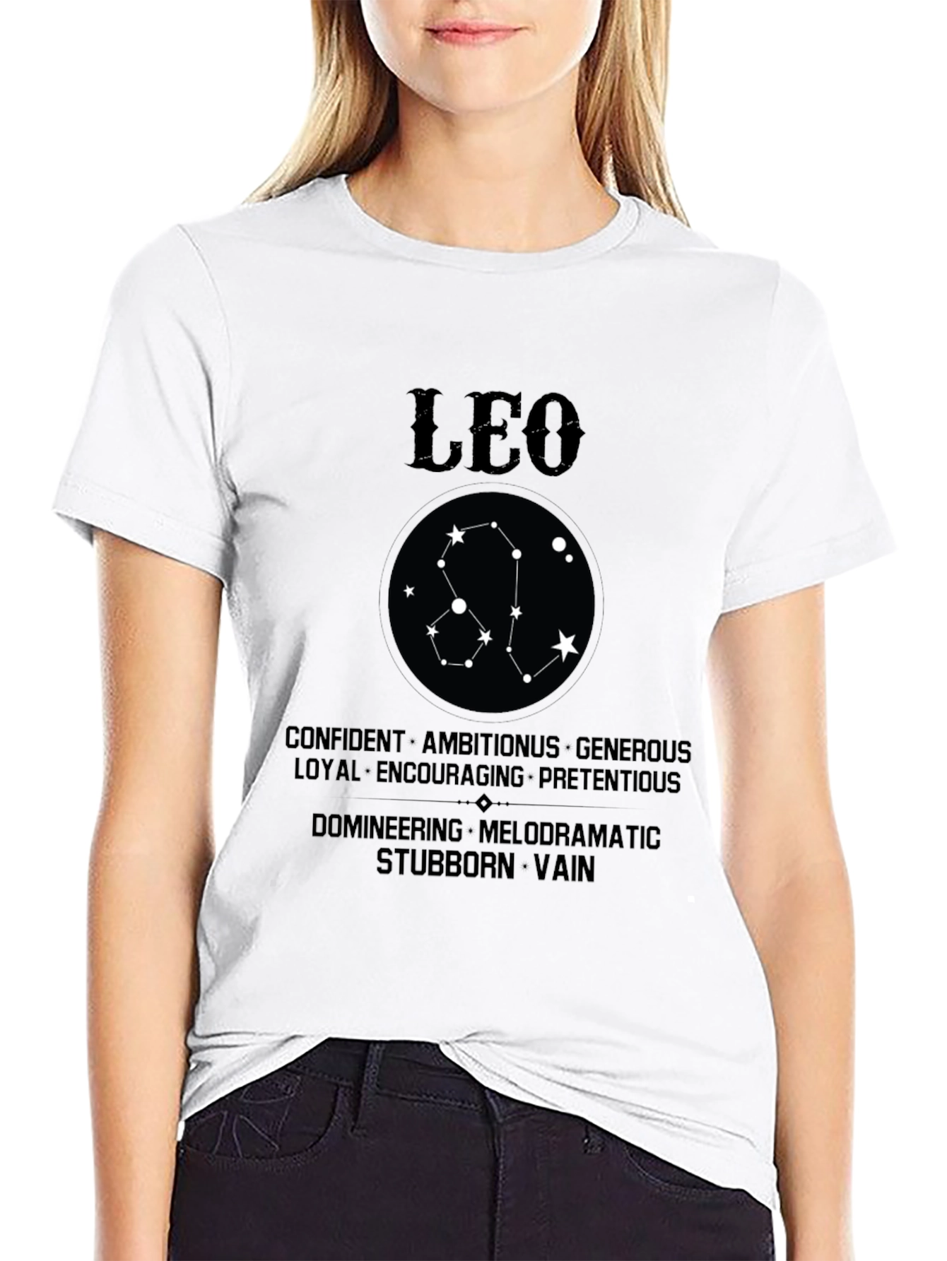 Leo Zodiac Sign T-Shirt