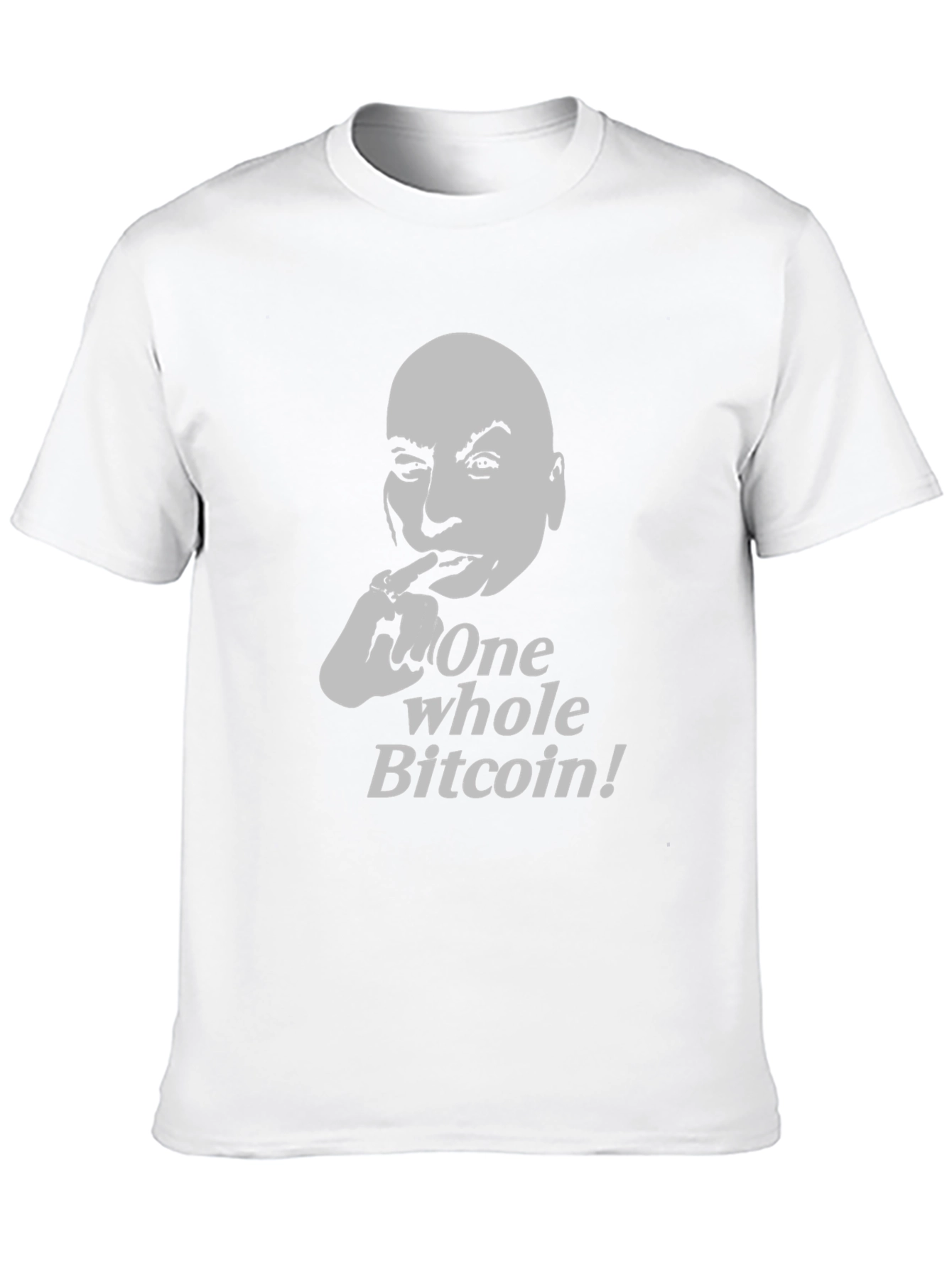 One Whole Bitcoin T-Shirt Crypto Meme