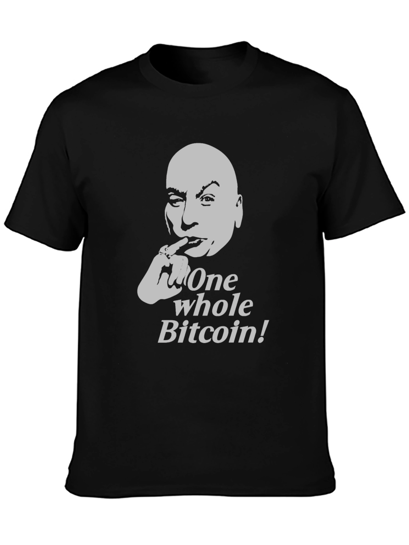 One Whole Bitcoin T-Shirt Crypto Meme