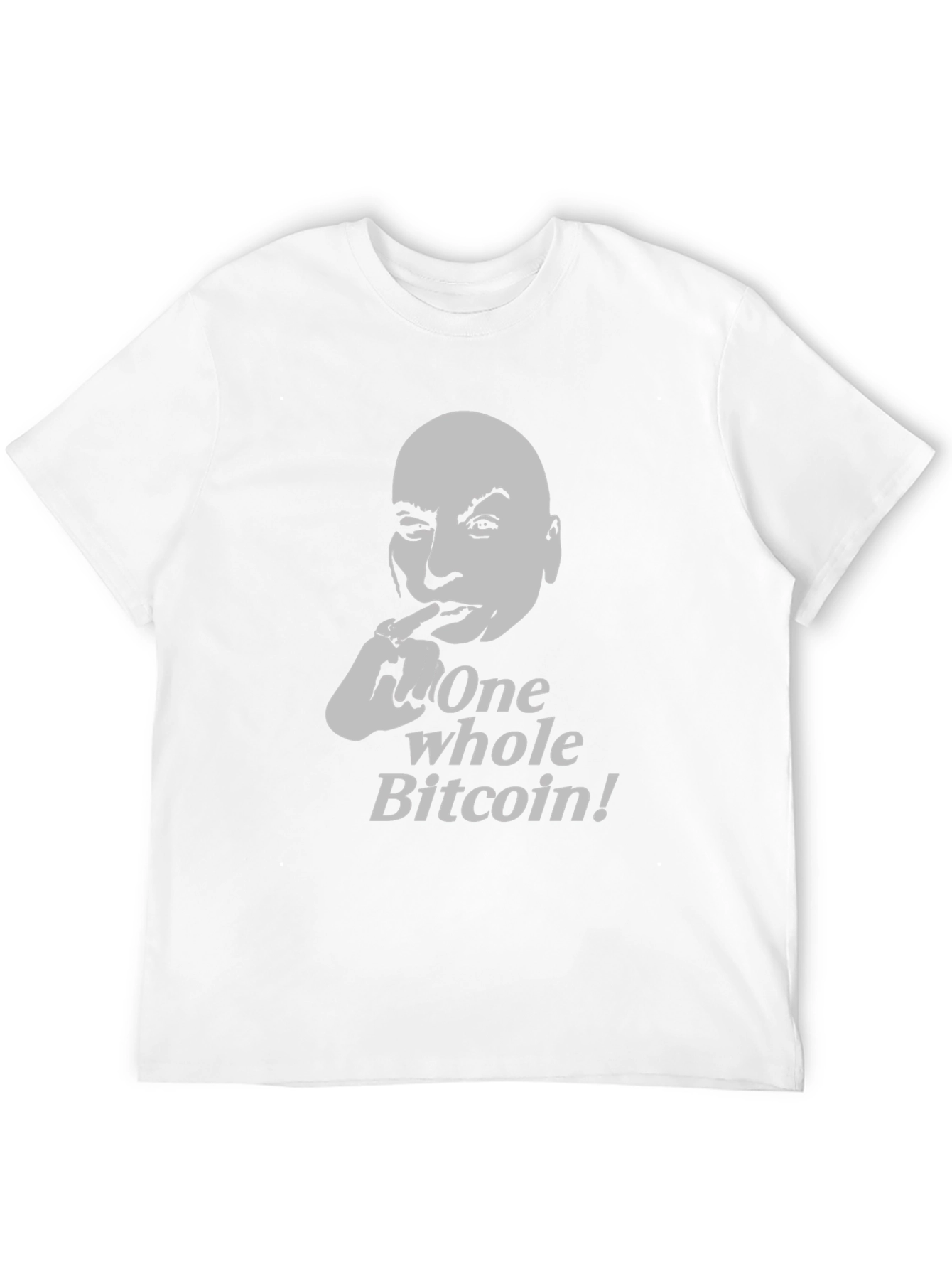 One Whole Bitcoin T-Shirt Crypto Meme