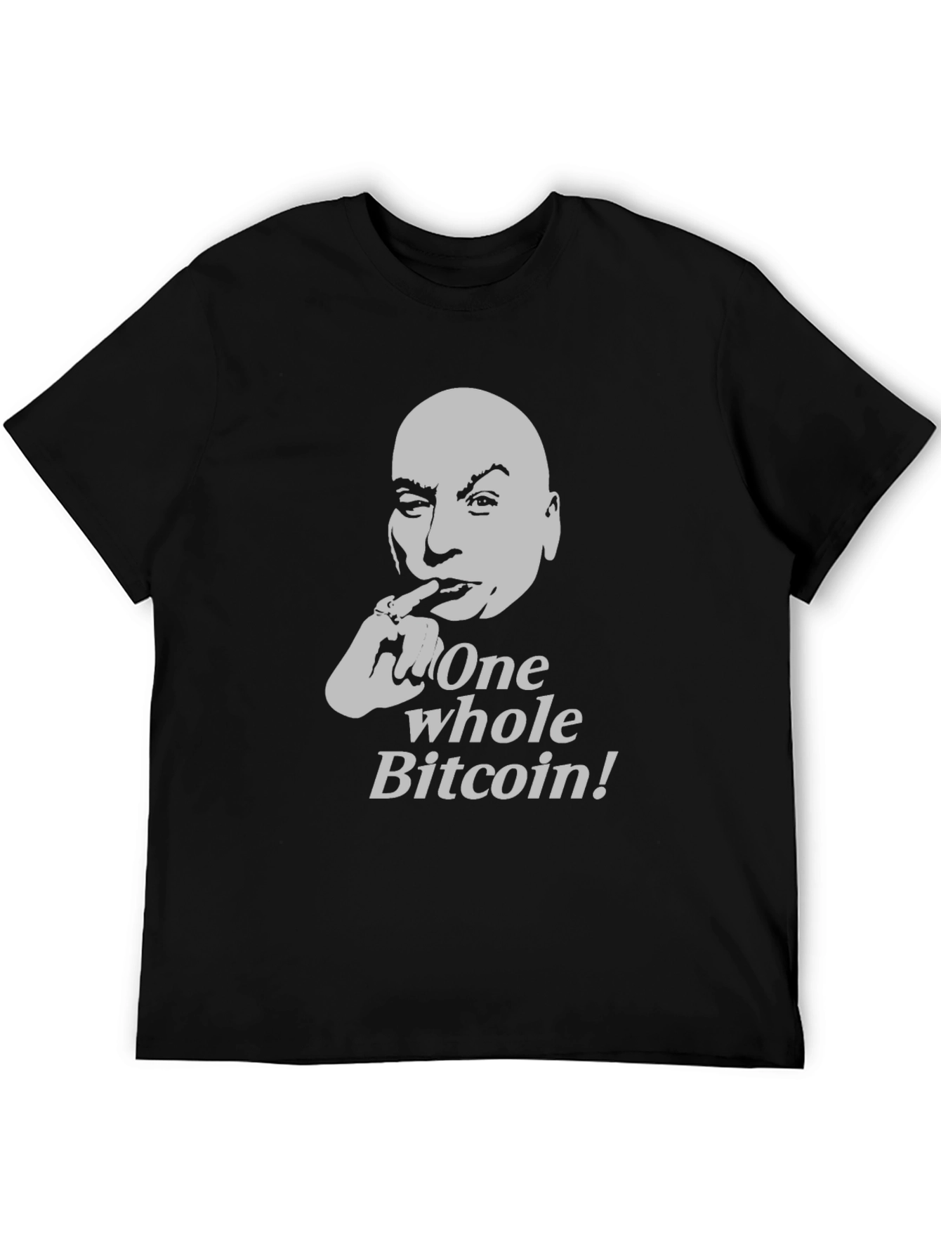 One Whole Bitcoin T-Shirt Crypto Meme