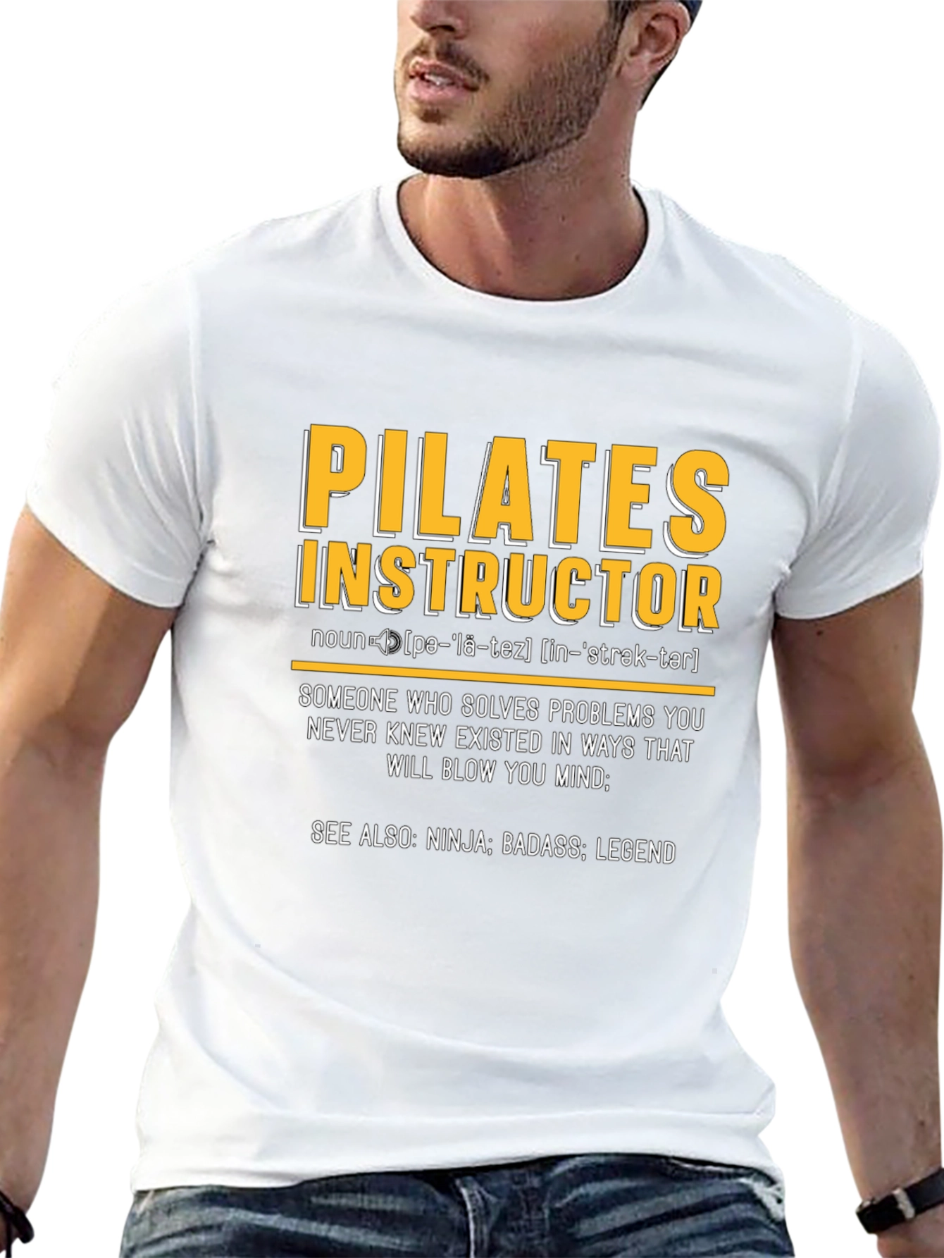 Pilates Instructor Definition T-Shirt
