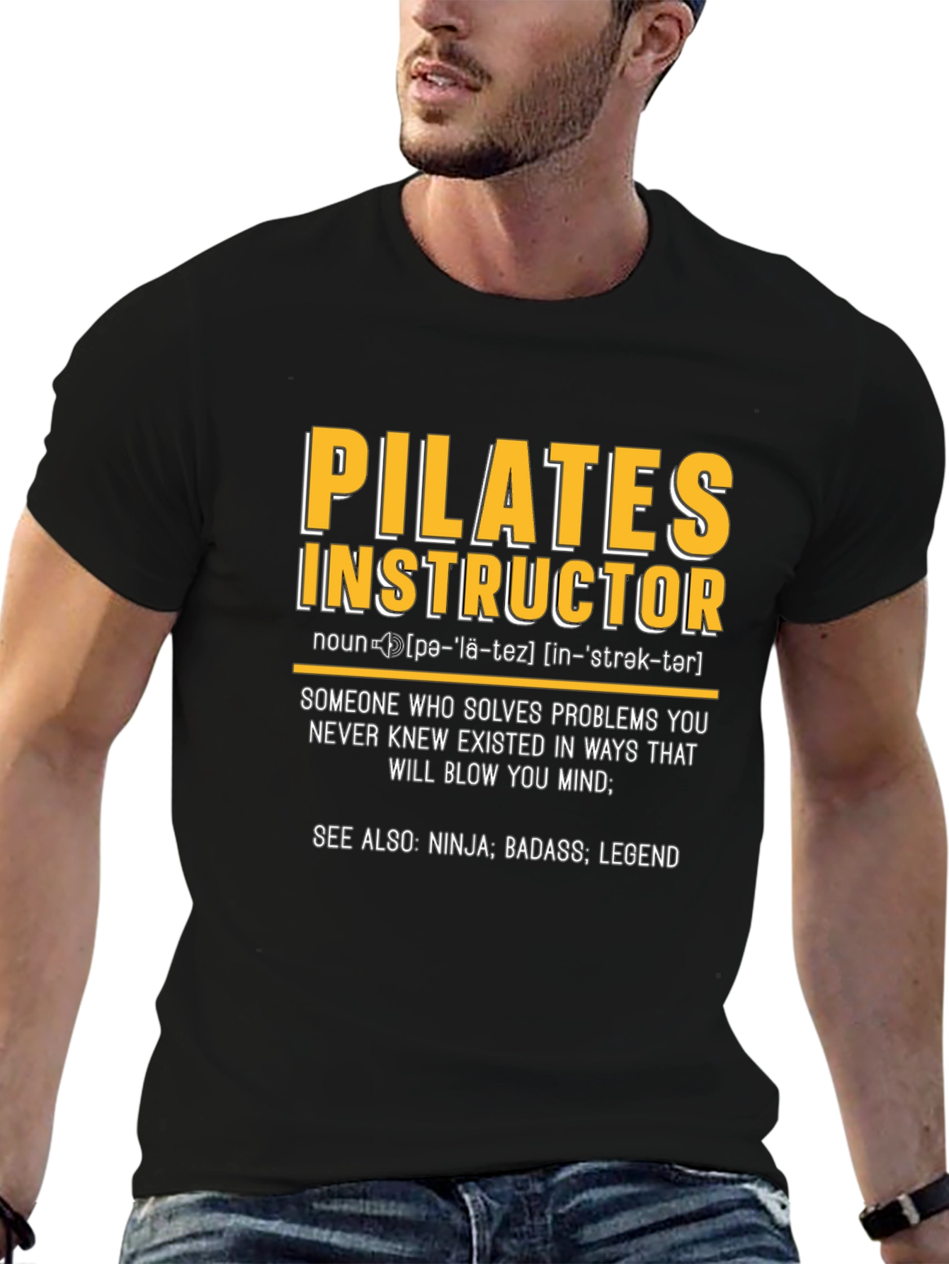 Pilates Instructor Definition T-Shirt