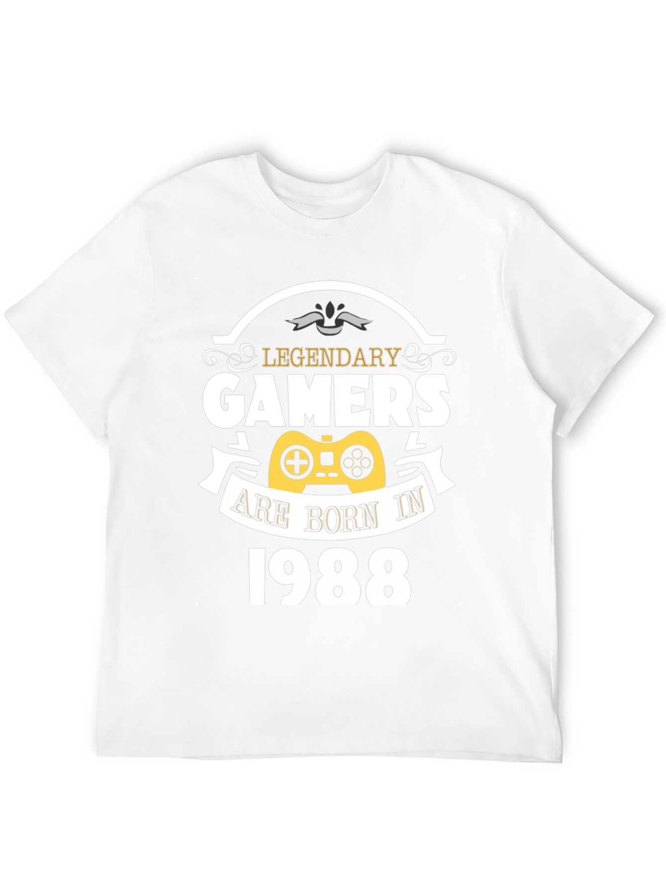 Legendary Gamers Born in 1988 Black T-Shirt