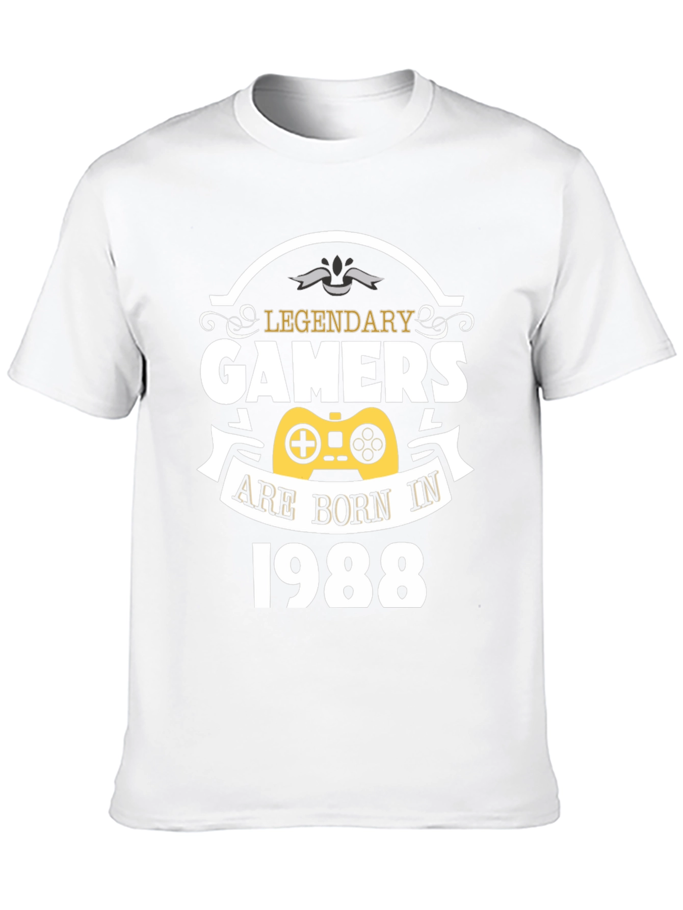 Legendary Gamers Born in 1988 Black T-Shirt