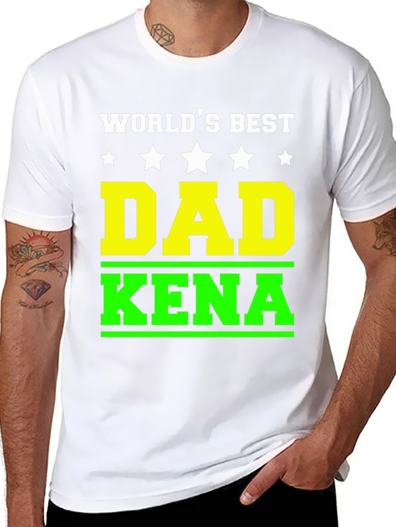 Worlds Best Dad Kena T-Shirt