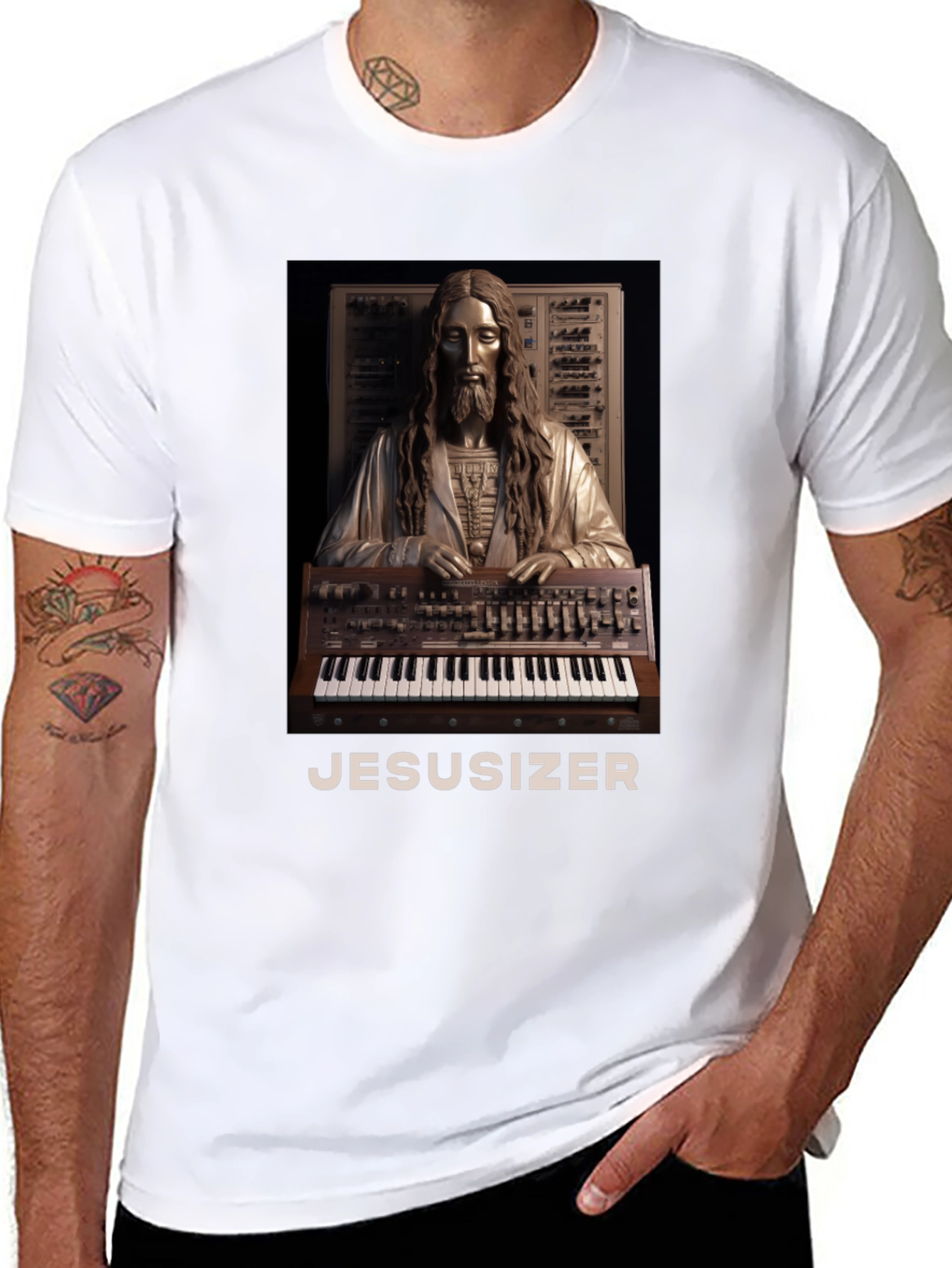 Jesusizer T-Shirt: Religious Music Producer Tee