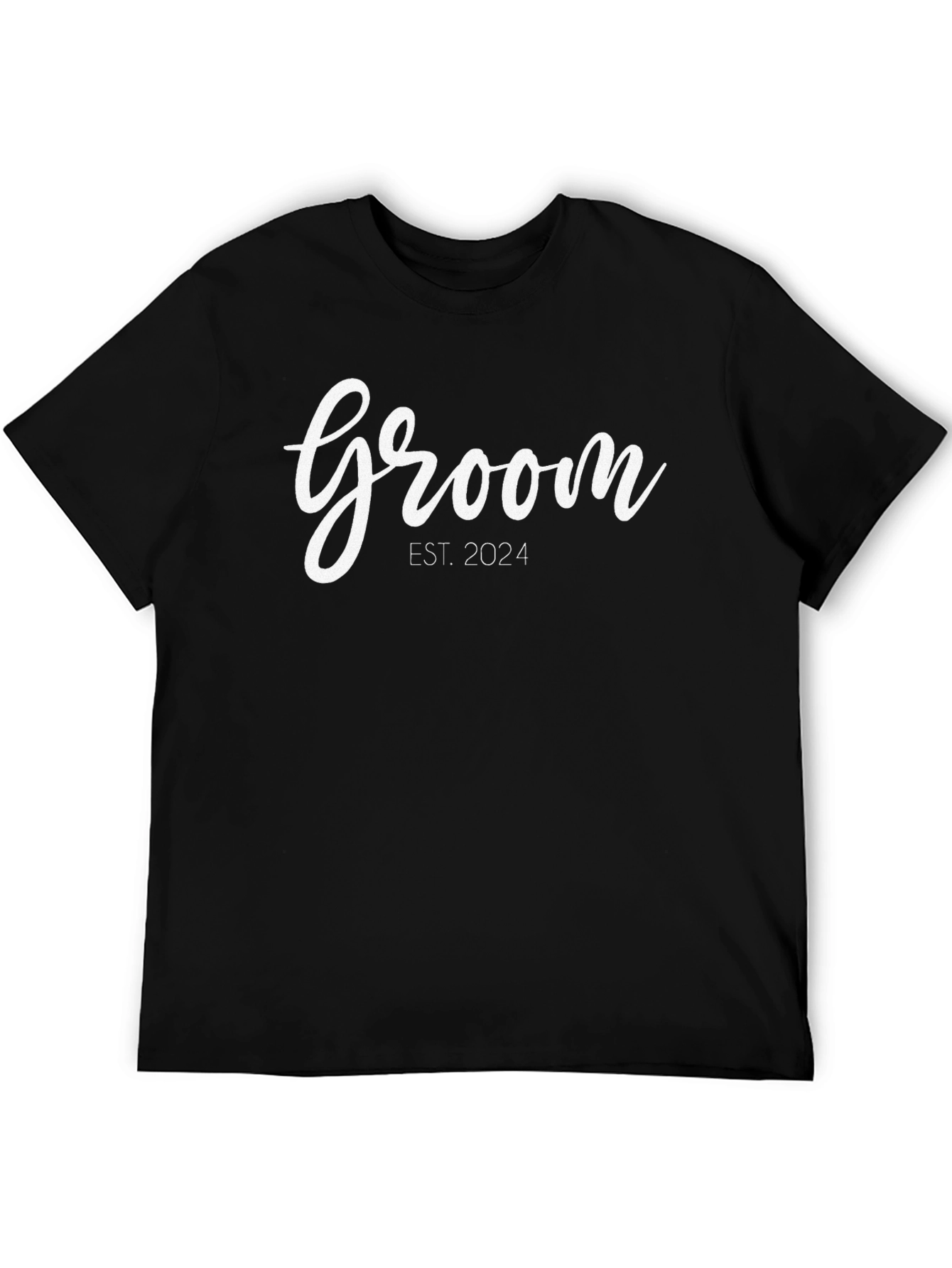 Groom EST. 2024 Wedding T-Shirt