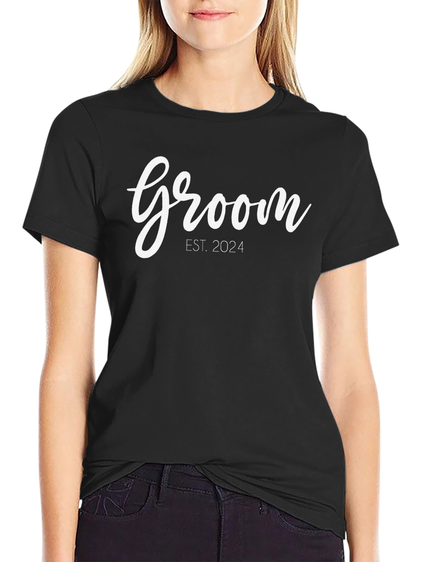Groom EST. 2024 Wedding T-Shirt