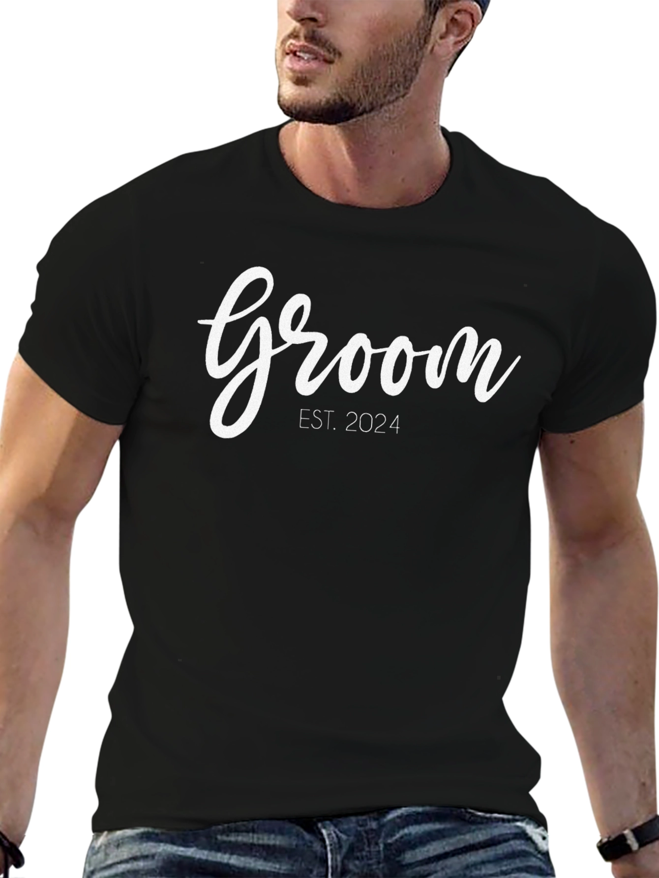 Groom EST. 2024 Wedding T-Shirt