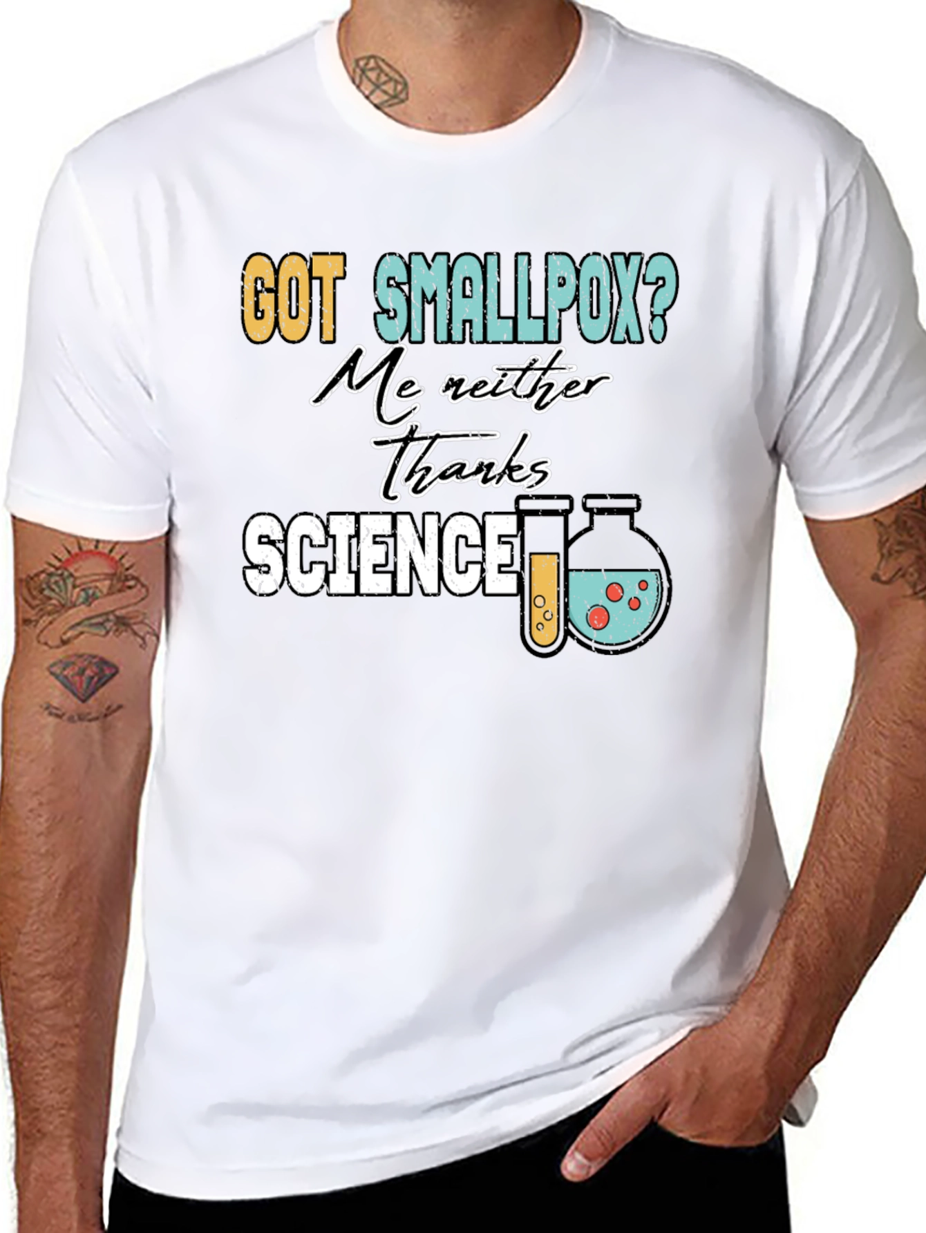 Got Smallpox? Science T-Shirt