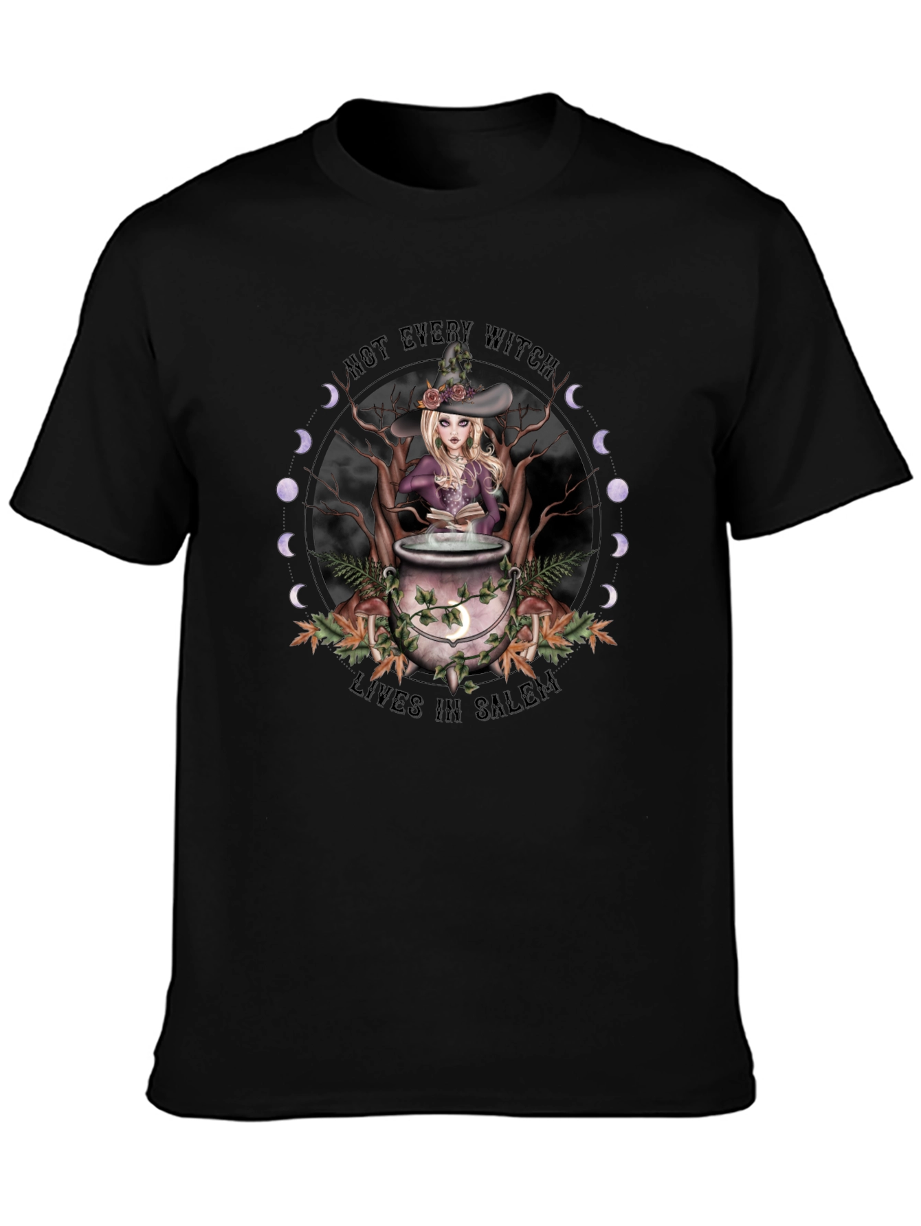 Witch Salem Cauldron T-Shirt