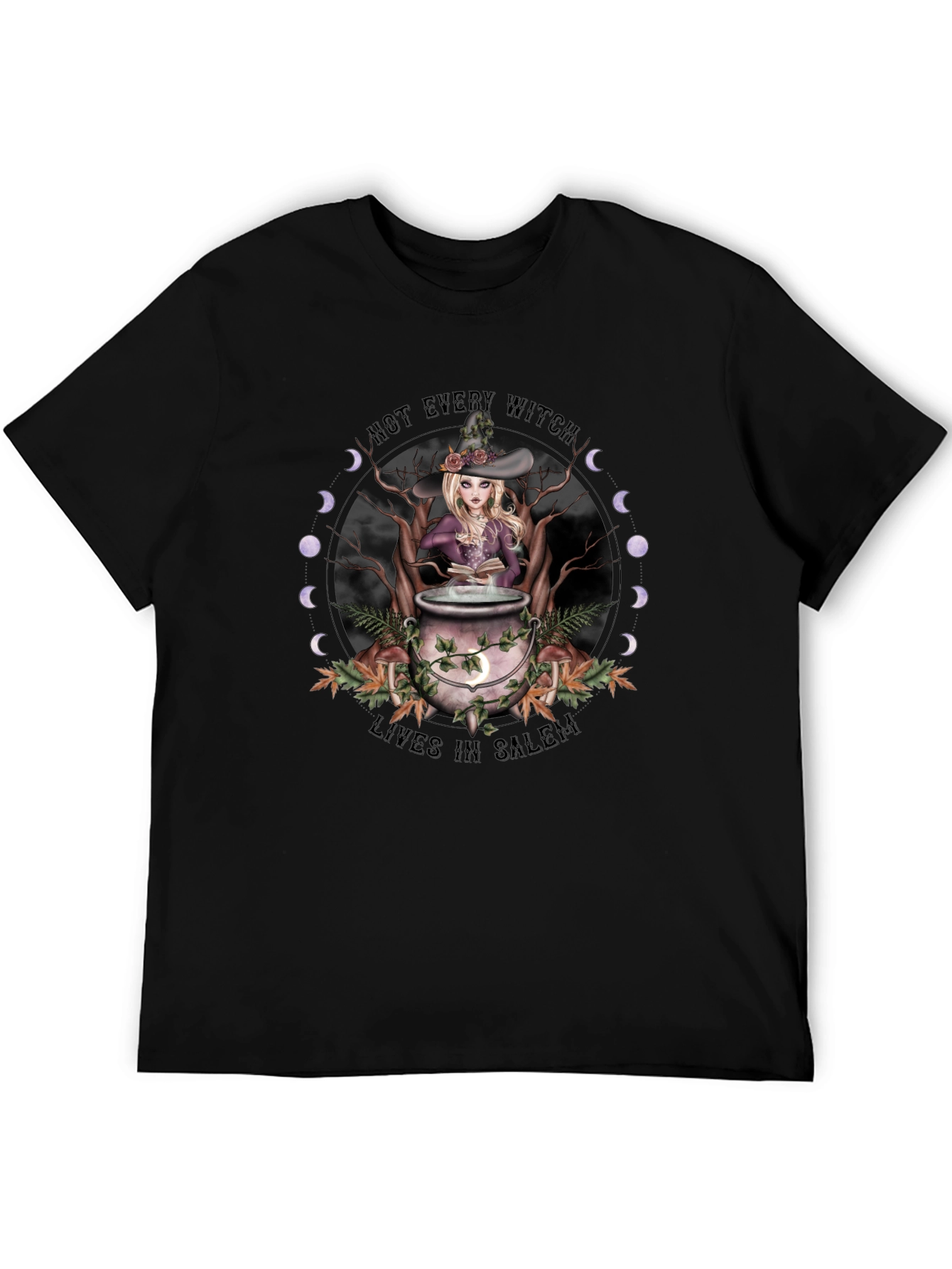 Witch Salem Cauldron T-Shirt