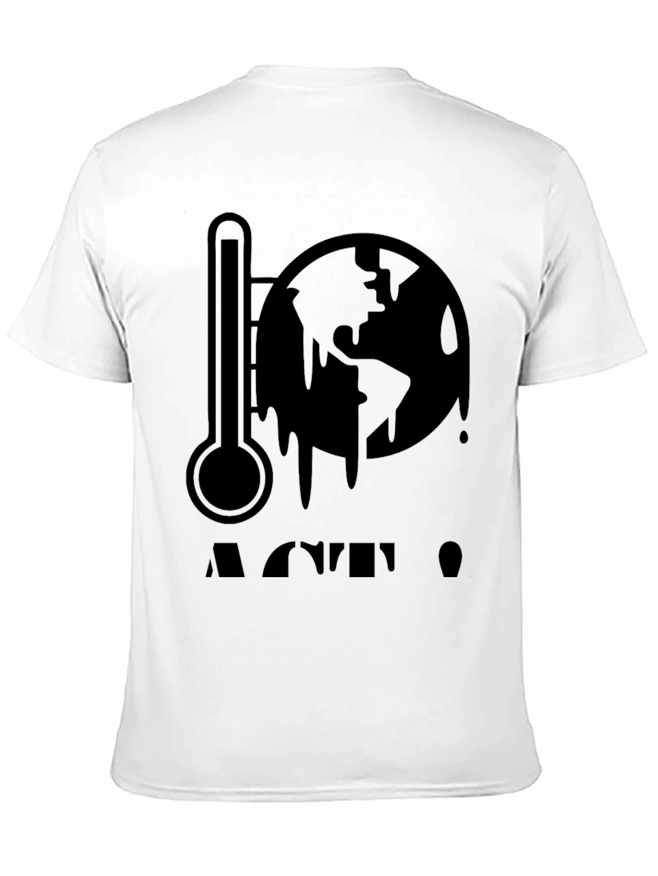 Global Warming Awareness Tee - Black