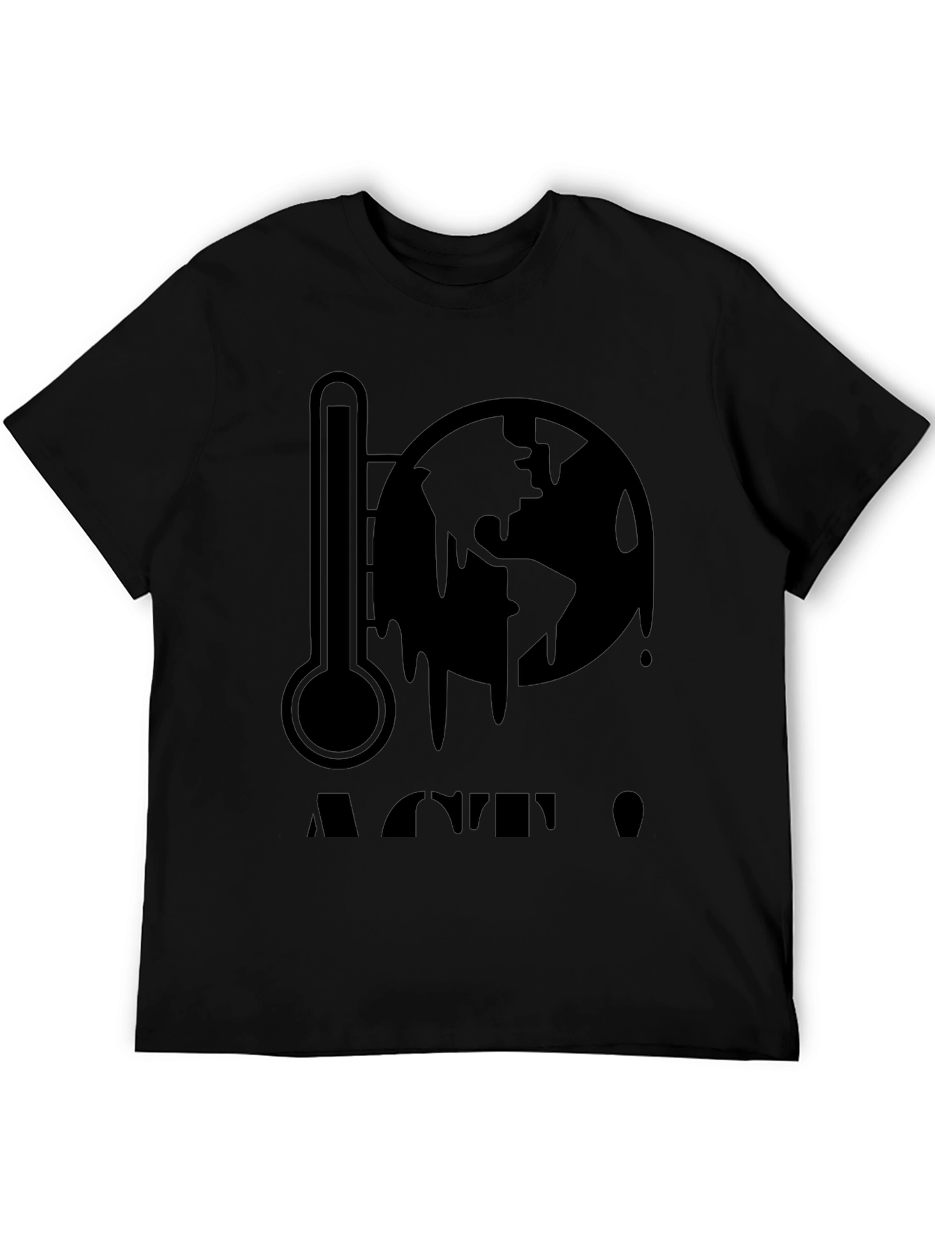 Global Warming Awareness Tee - Black