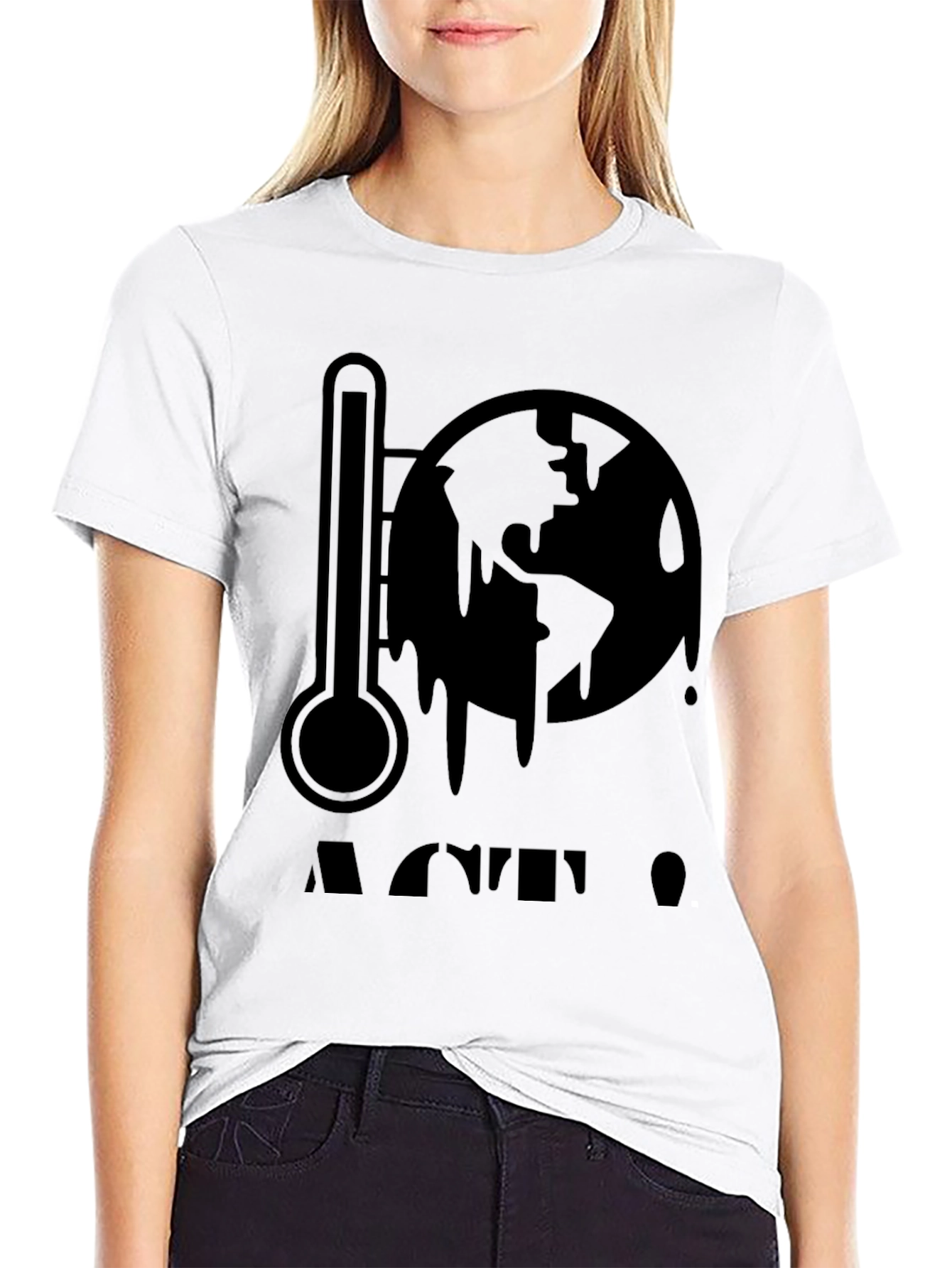 Global Warming Awareness Tee - Black